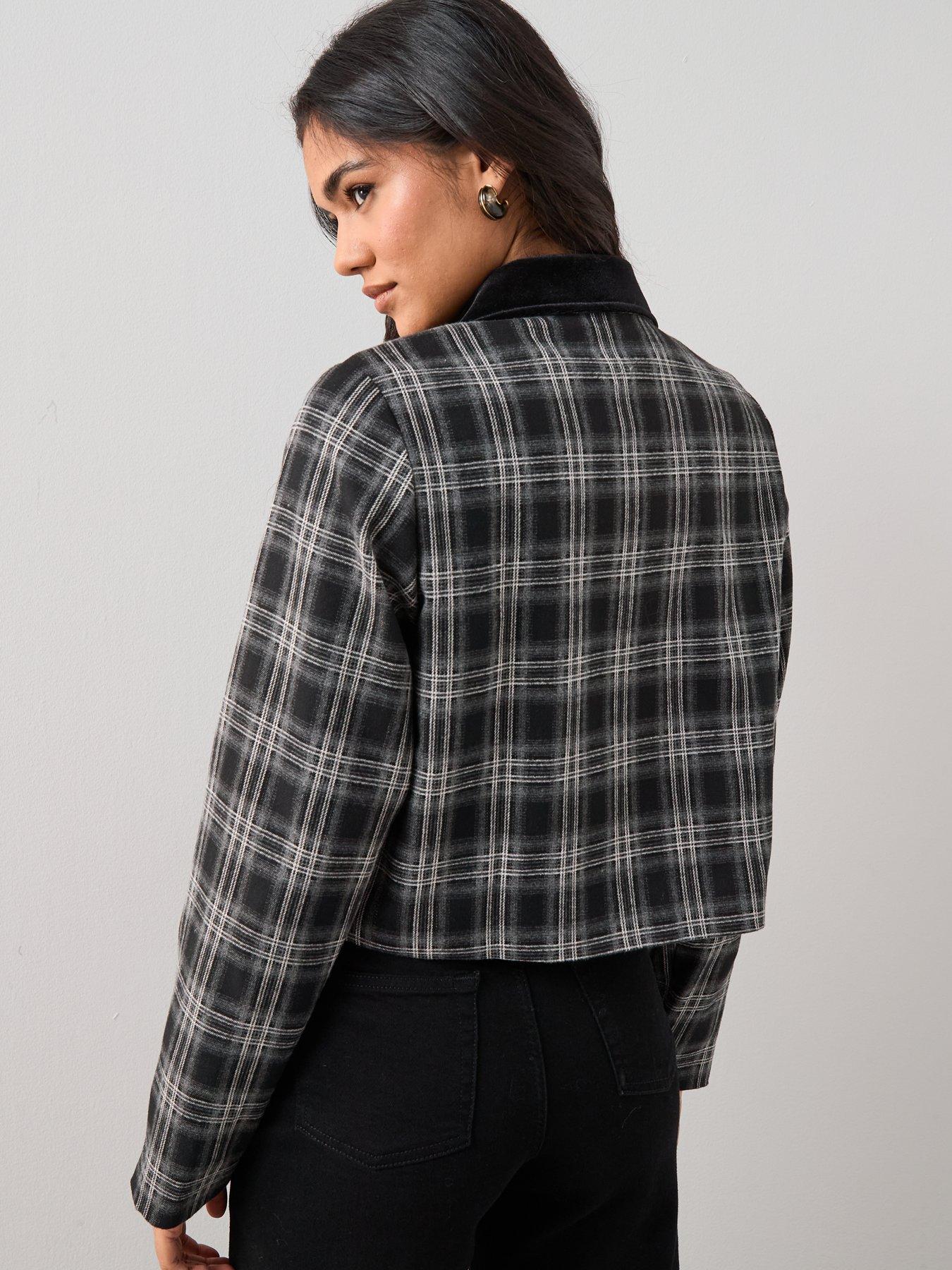 the-very-collection-contrast-collar-check-cocoon-jacket-co-ord-printstillFront