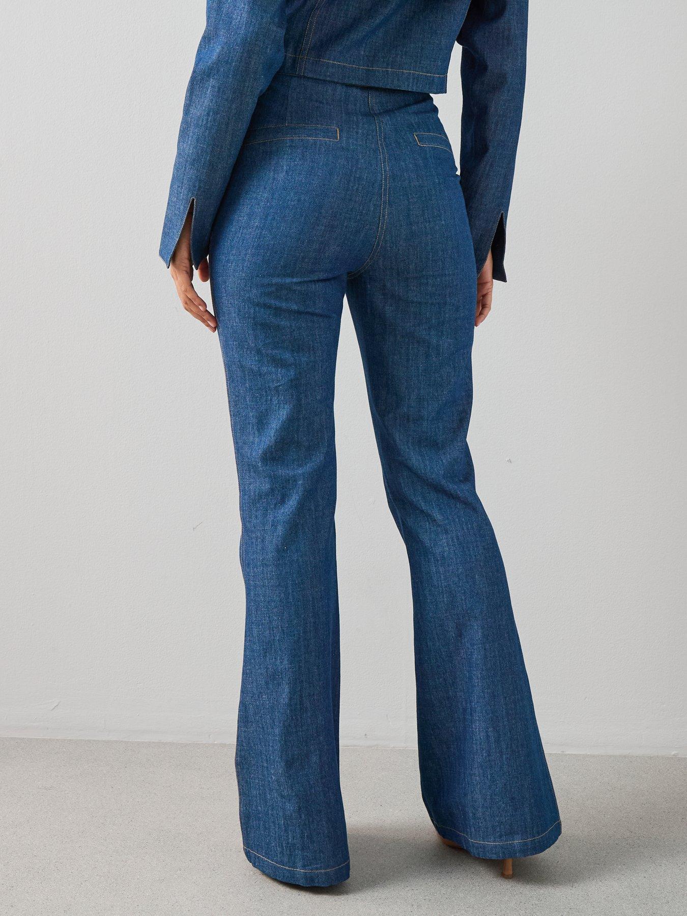 the-very-collection-flare-co-ord-mid-wash-bluestillFront