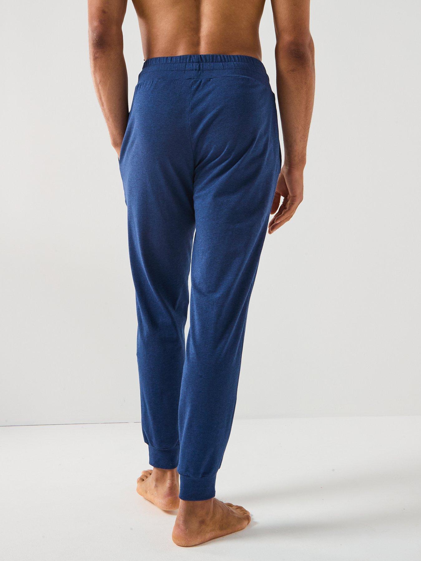 hugo-laze-loungewear-cuff-pants-navystillFront