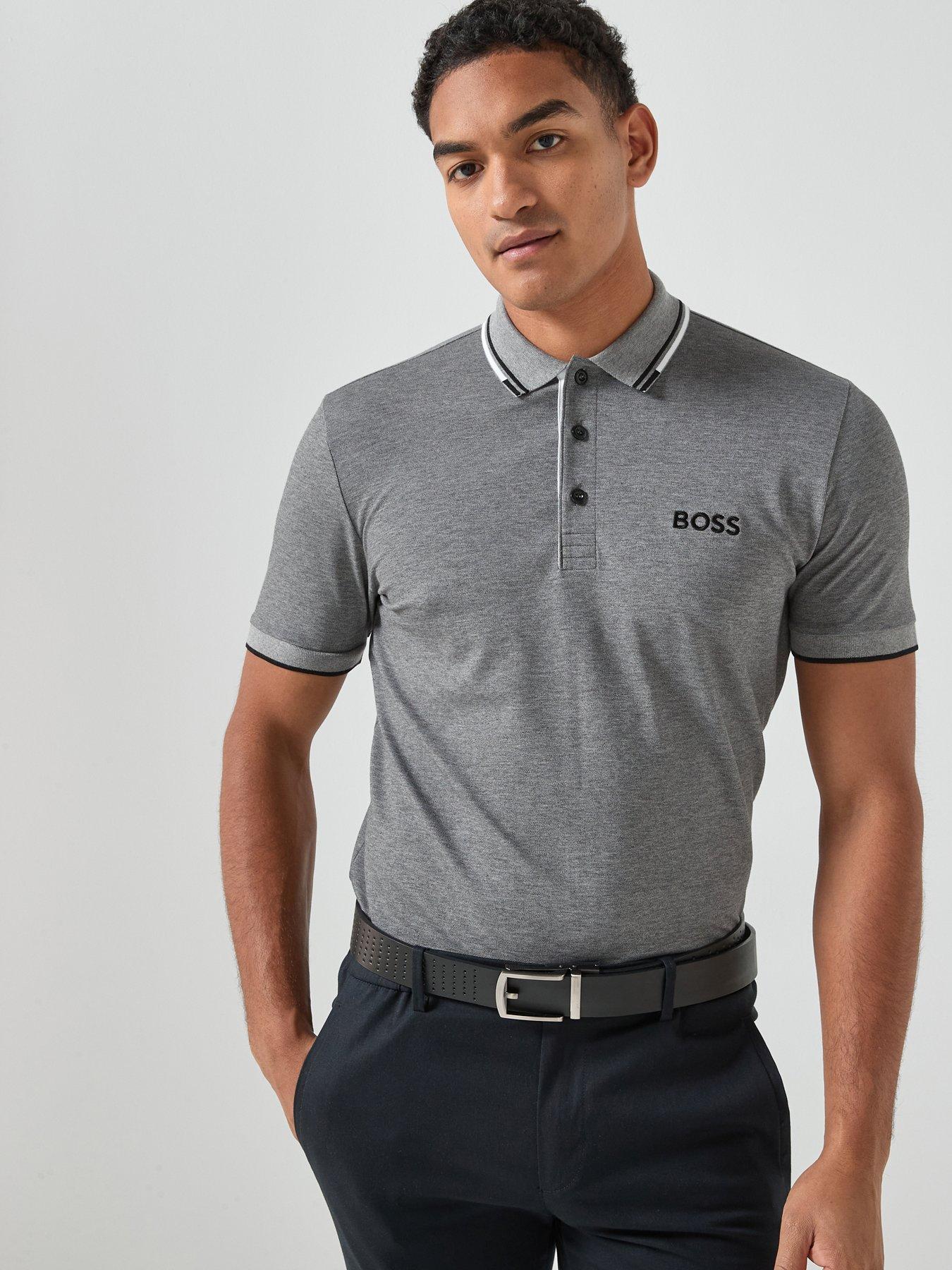 BOSS Mens Golf Paddy Pro - Grey
