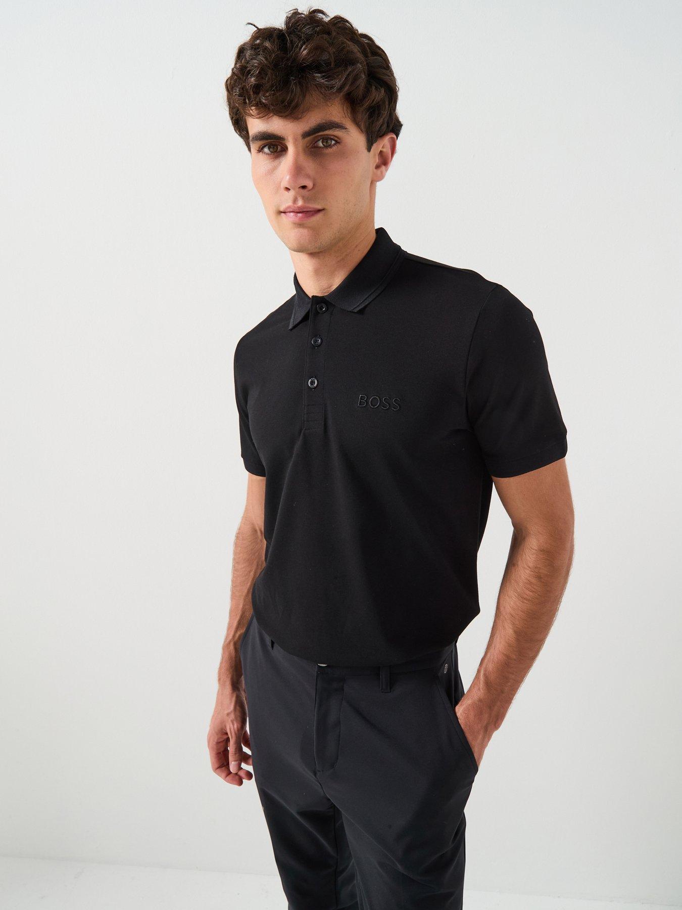 BOSS Mens Golf Paddy Pro - Black