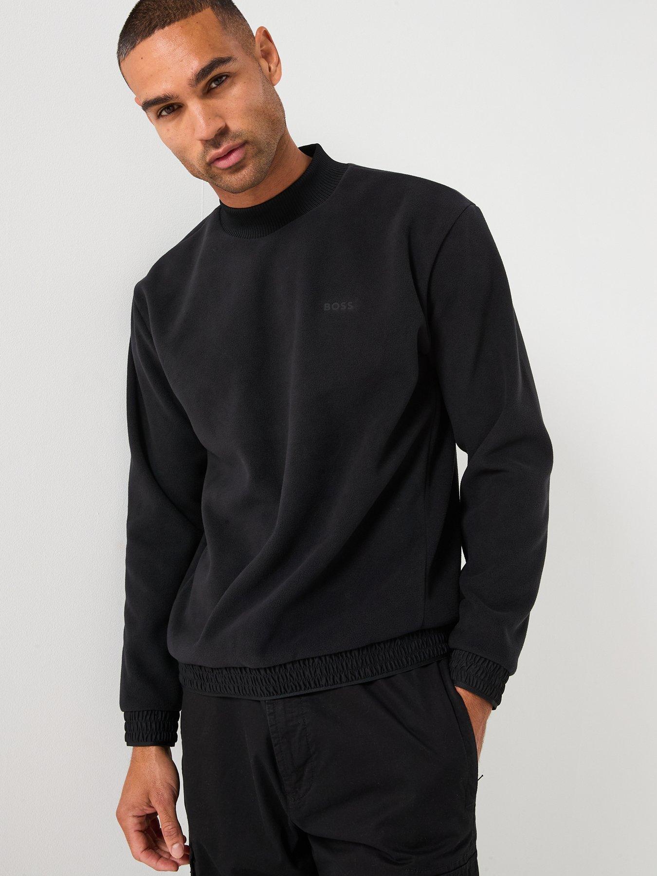 BOSS Mens Golf Baselayer Sw_Silas Goc - Black