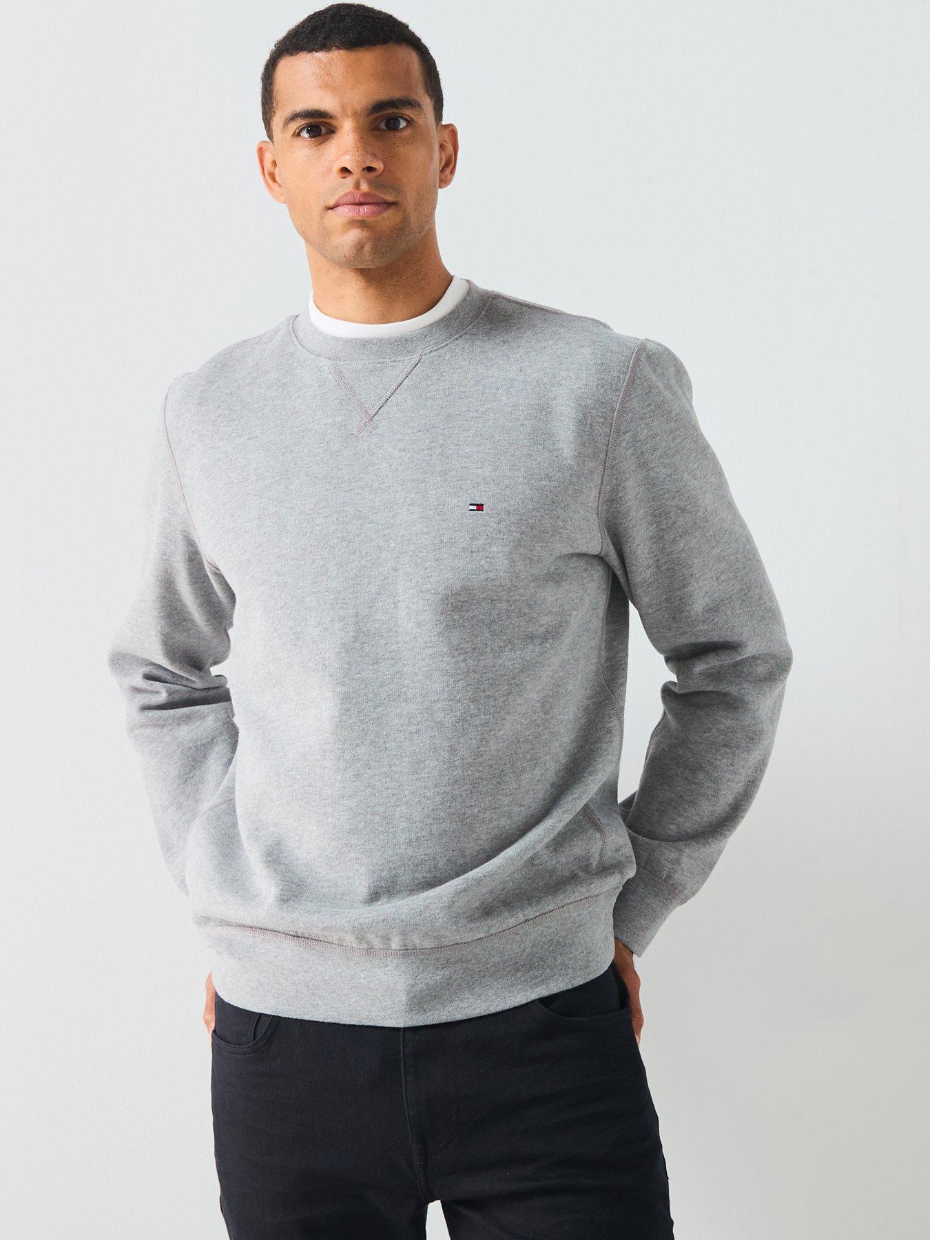 tommy-hilfiger-essential-fleece-crew-neck-sweat-grey