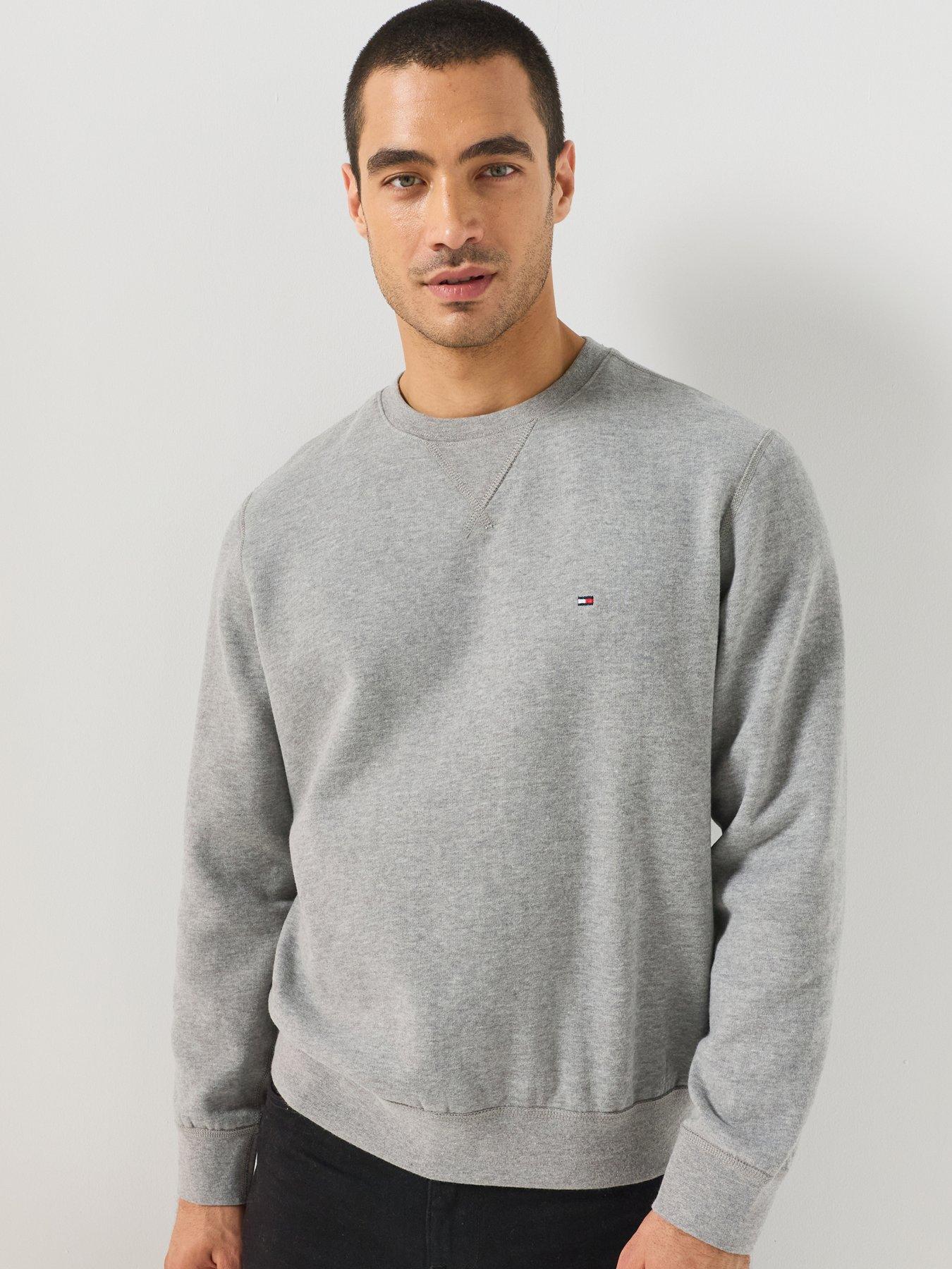 Tommy Hilfiger Essential Fleece Crew Neck Sweat - Grey