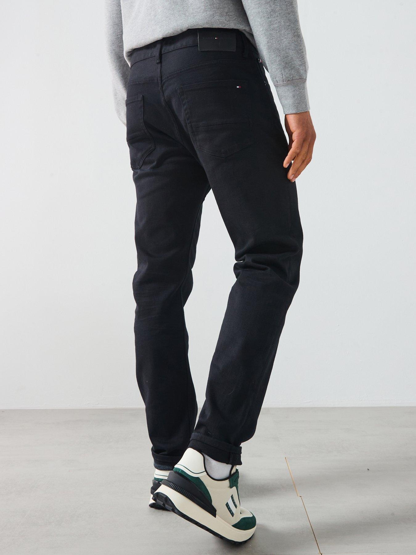 Image 2 of 5 of Tommy Hilfiger Harlem Stretch Regular Tapered Jeans - Brown