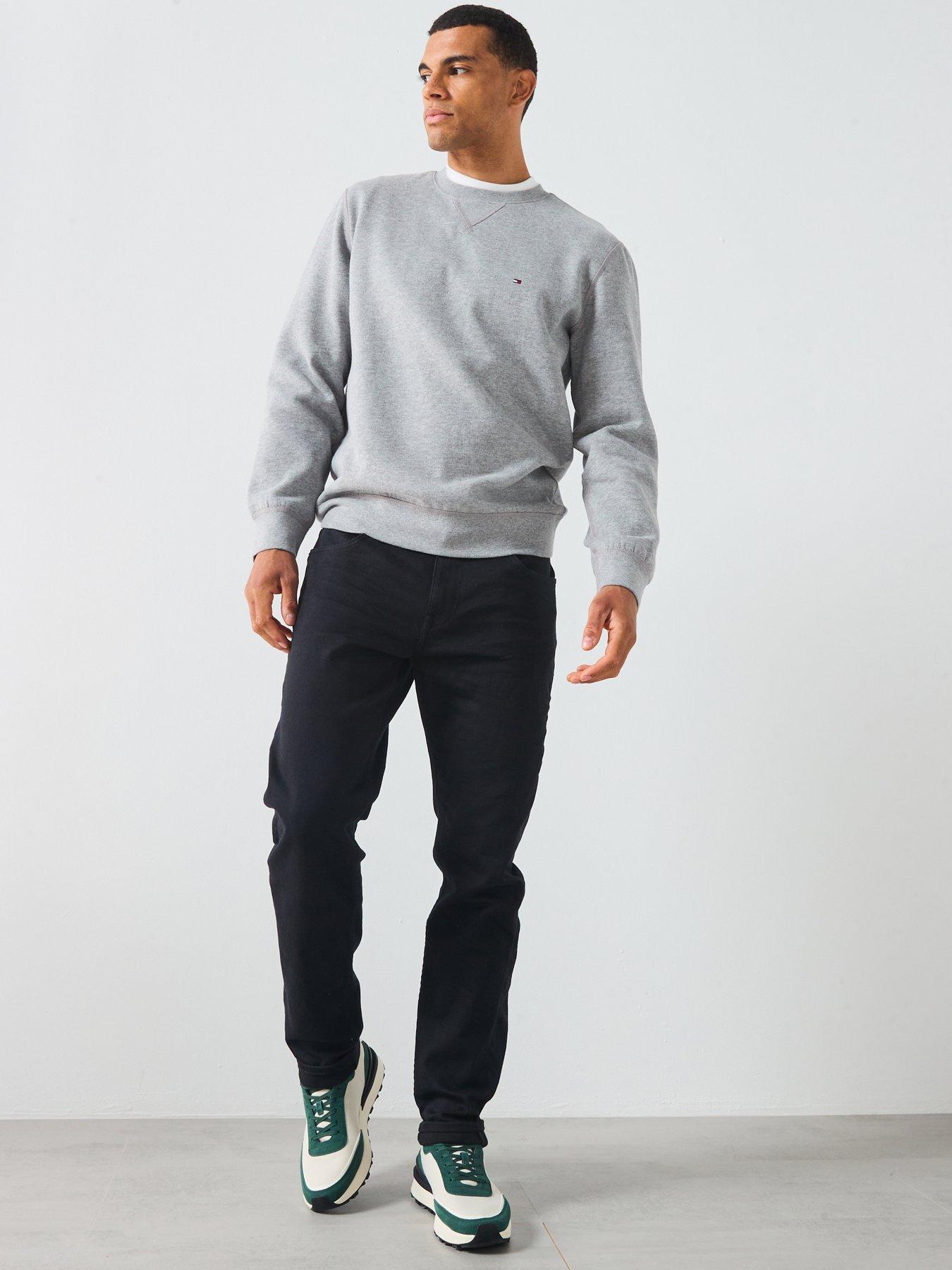 Image 3 of 5 of Tommy Hilfiger Harlem Stretch Regular Tapered Jeans - Brown
