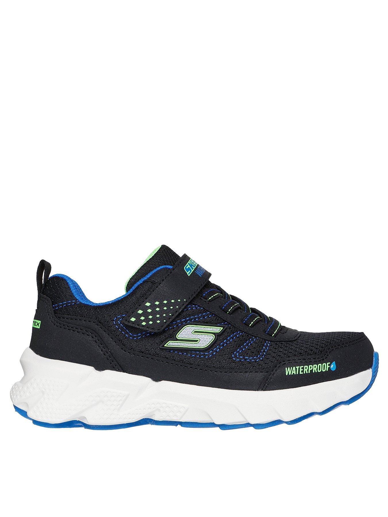 skechers-waterproof-gore-and-strap-sneaker-black