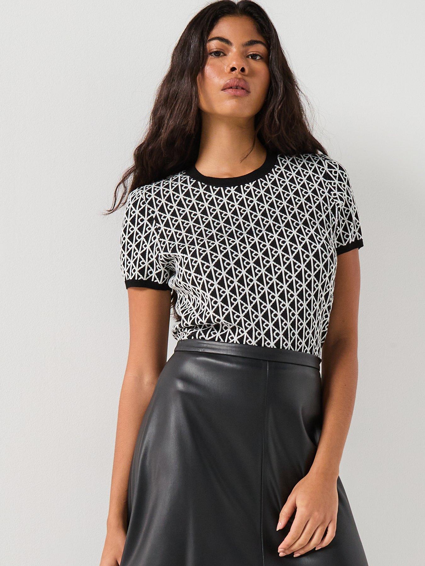 calvin-klein-jeans-monogram-short-sleeve-top-blackoutfit