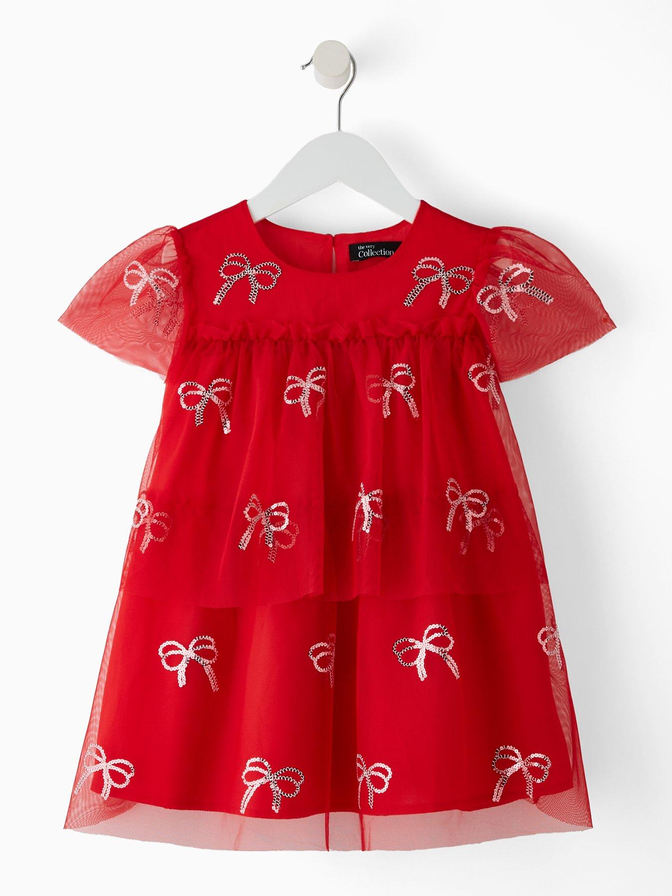 the-very-collection-girls-sequin-bow-party-dress-red