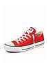 converse-chuck-taylor-all-star-ox-childrens-unisex-trainers--redfront