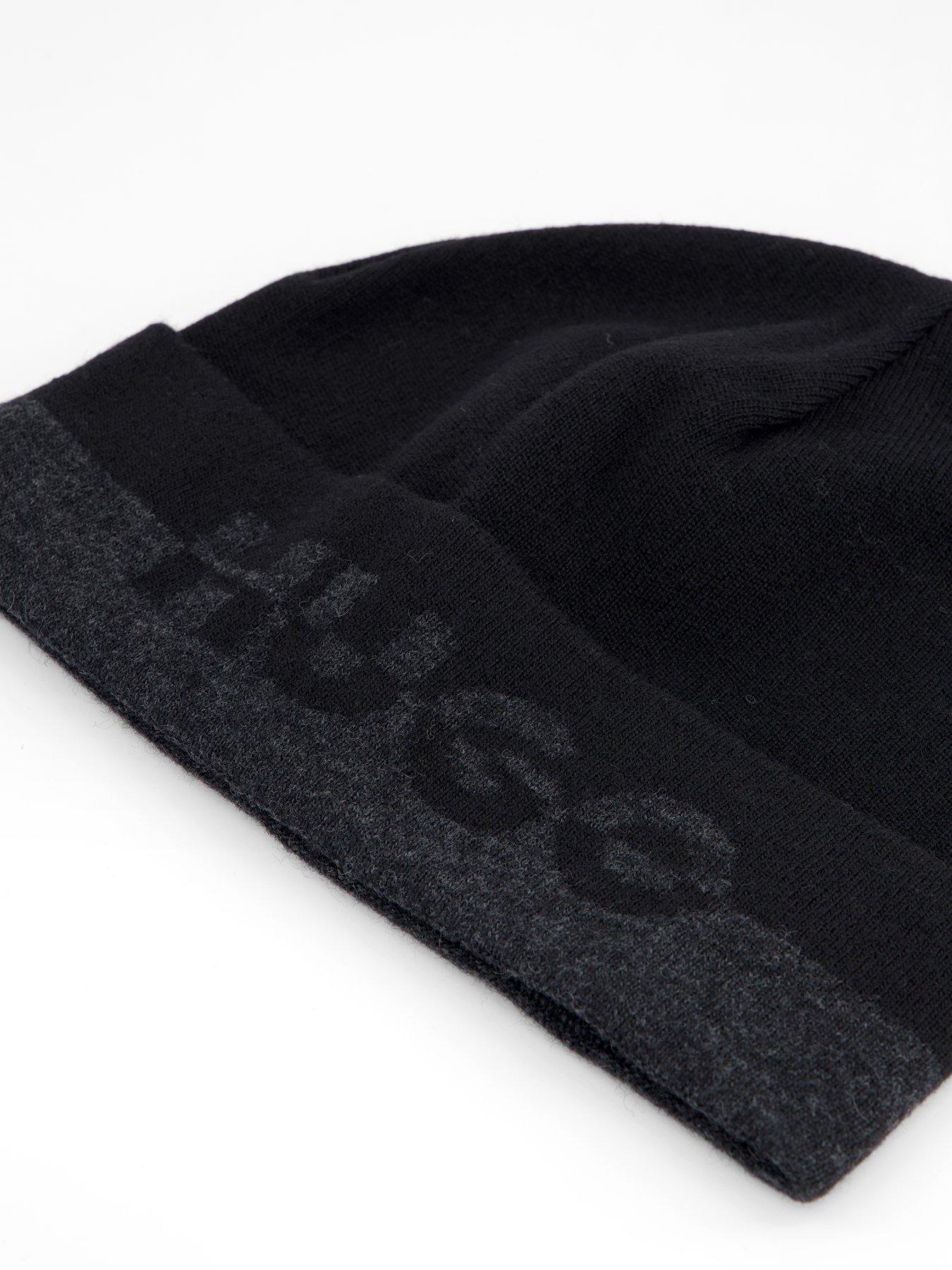 Image 3 of 4 of HUGO Xiviso Hat Large Logo Hat - Black