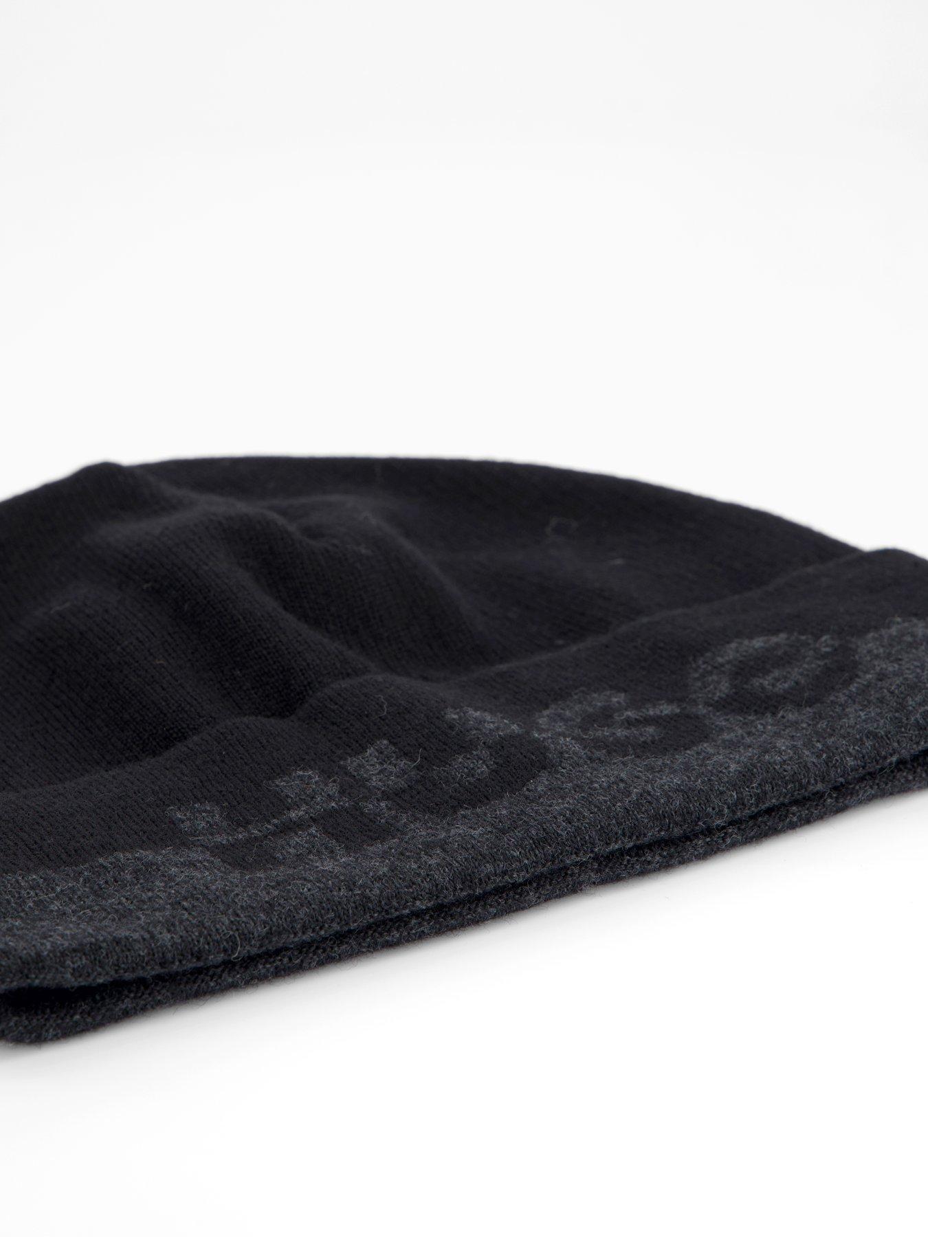 Image 4 of 4 of HUGO Xiviso Hat Large Logo Hat - Black