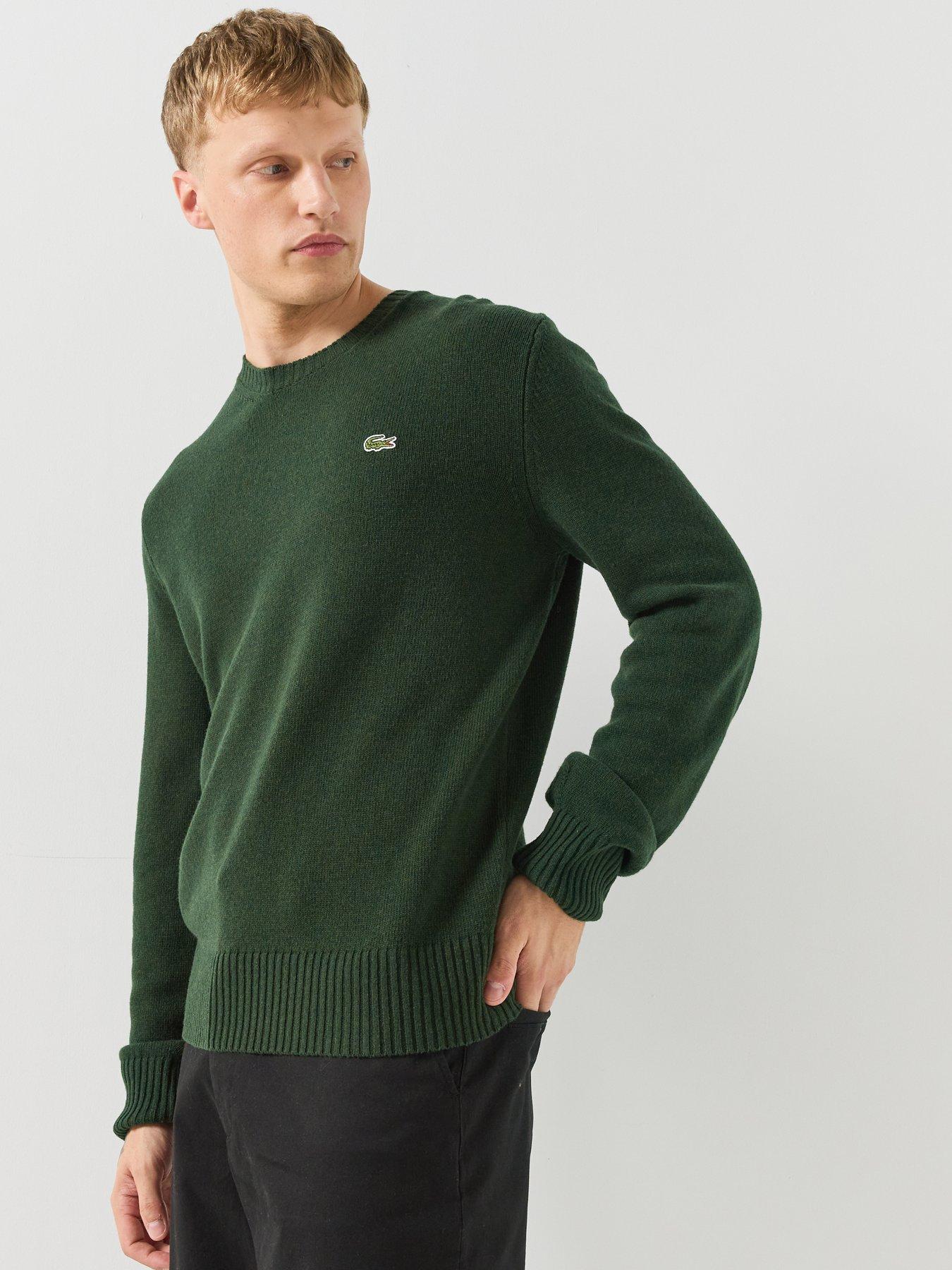 lacoste-lacoste-knitted-crew-jumpernbsp--black