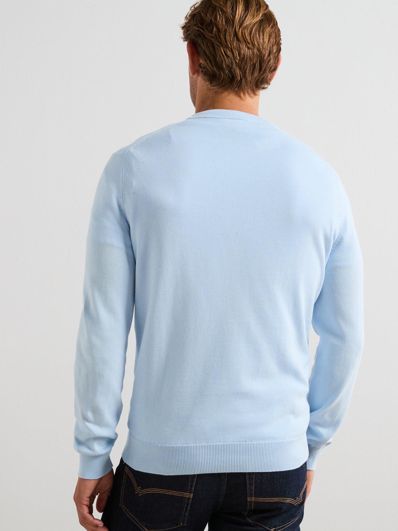 lacoste-lacoste-cotton-jersey-crew-neck-knitted-jumper--light-bluestillFront