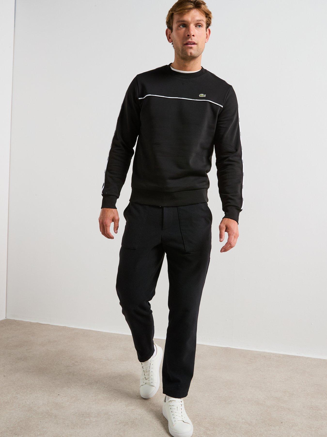 lacoste-classic-fit-trim-sweatshirtnbsp--blackback