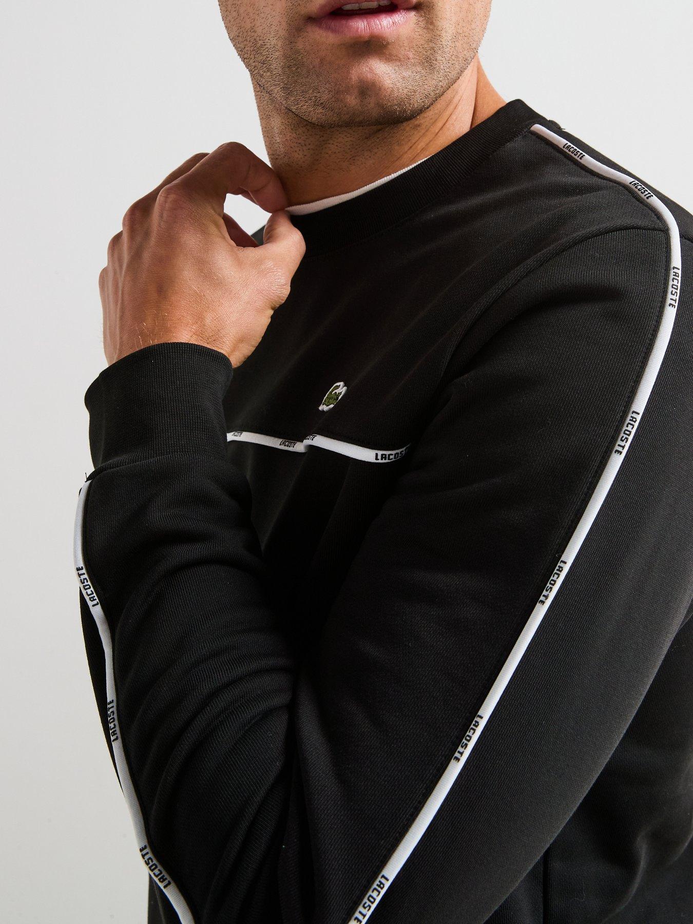 lacoste-classic-fit-trim-sweatshirtnbsp--blackdetail