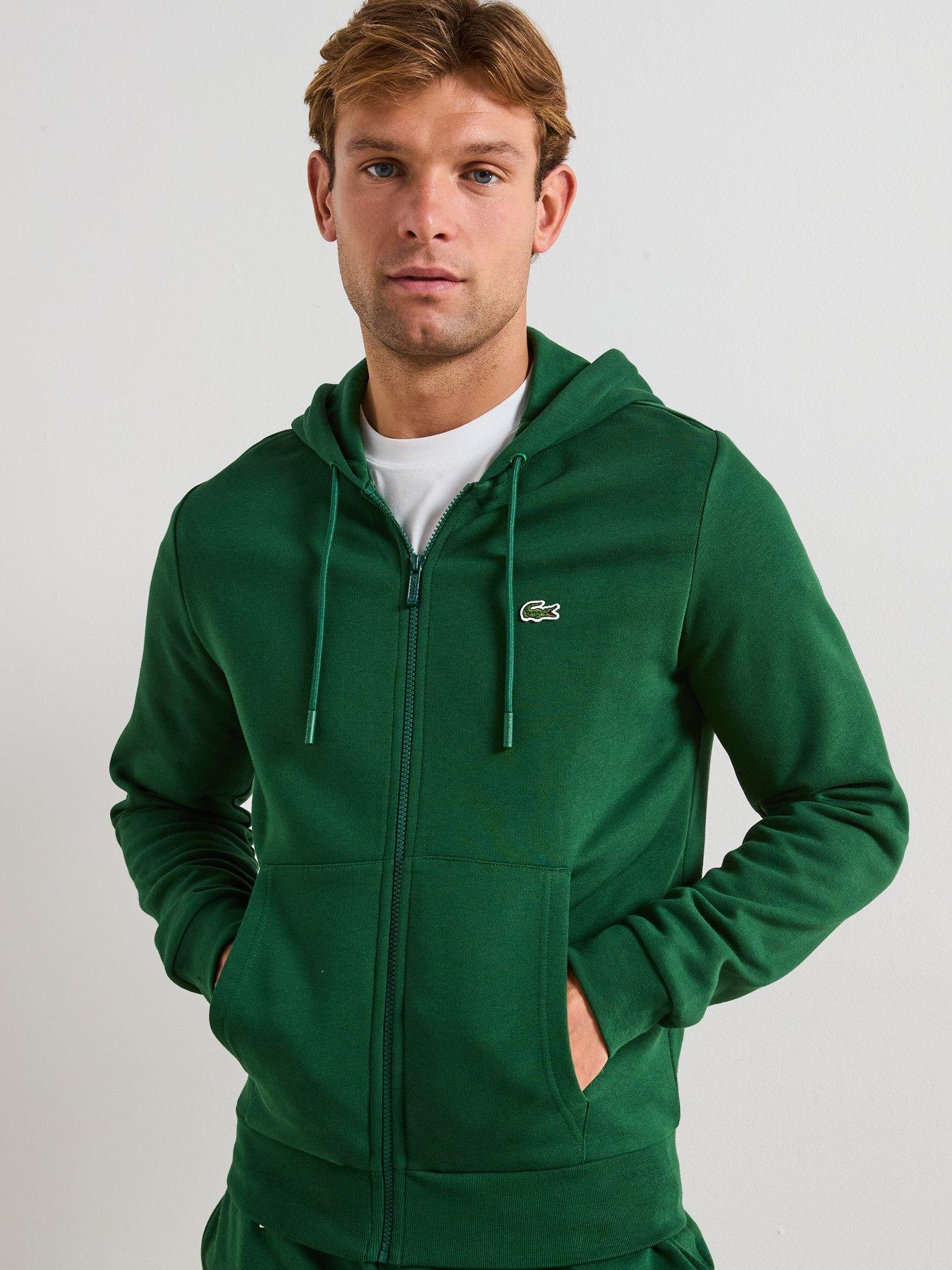 lacoste-brushed-fleece-zip-front-hoodie-greendetail