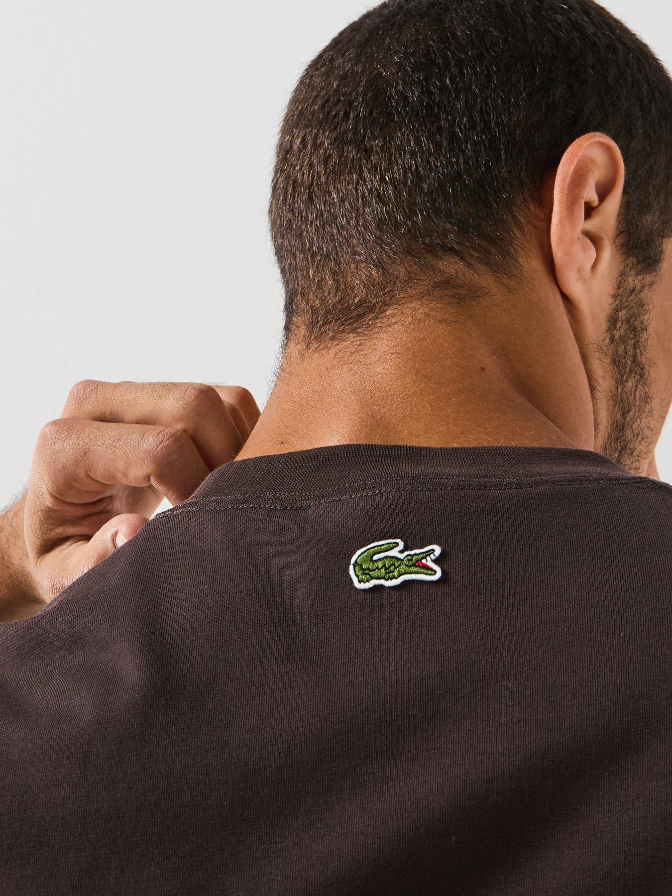 lacoste-regular-fit-printed-jersey-t-shirtnbsp--browndetail