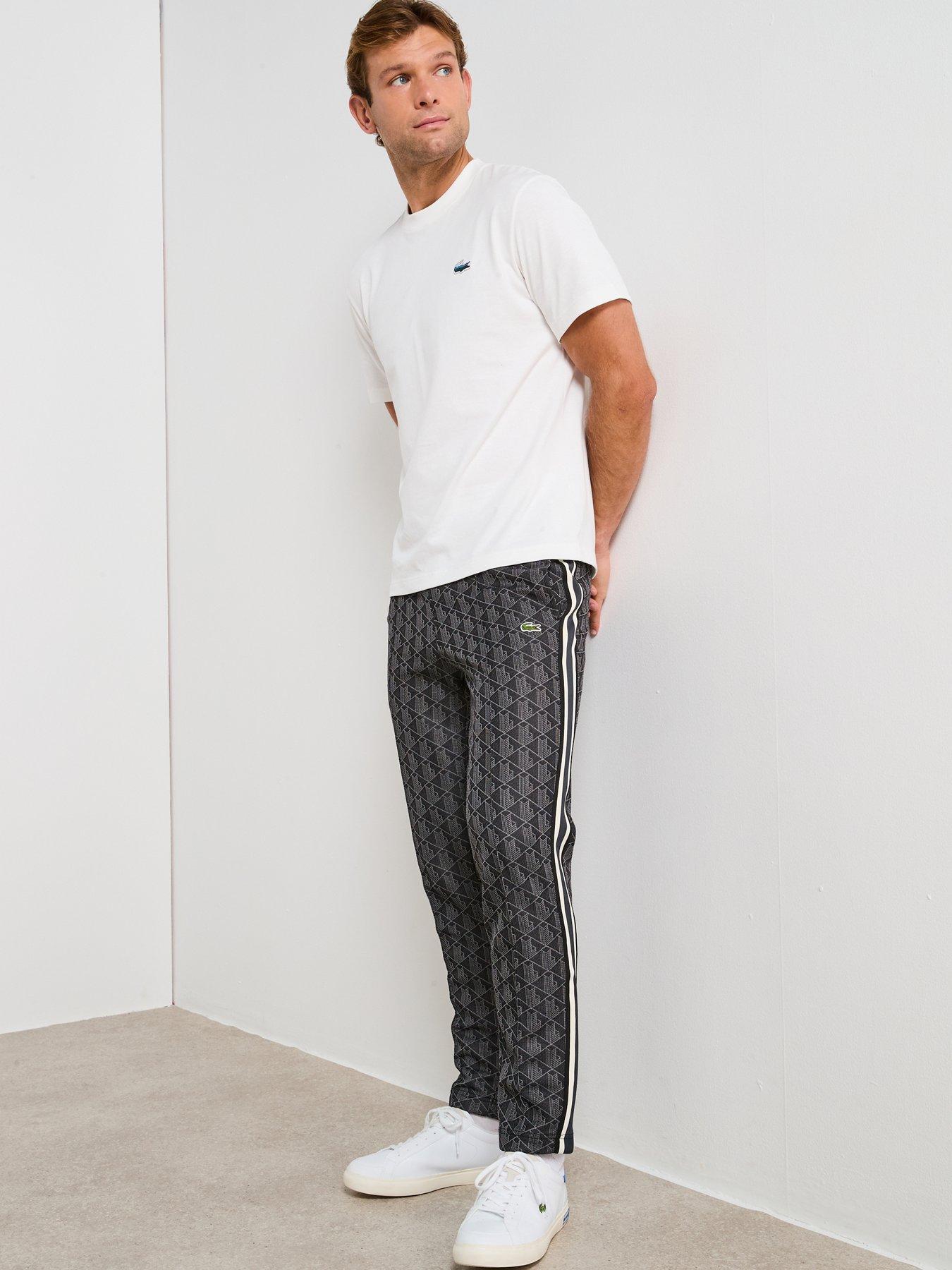 Image 3 of 6 of Lacoste Lacoste Landscape Crocodile T-shirt&nbsp;- White