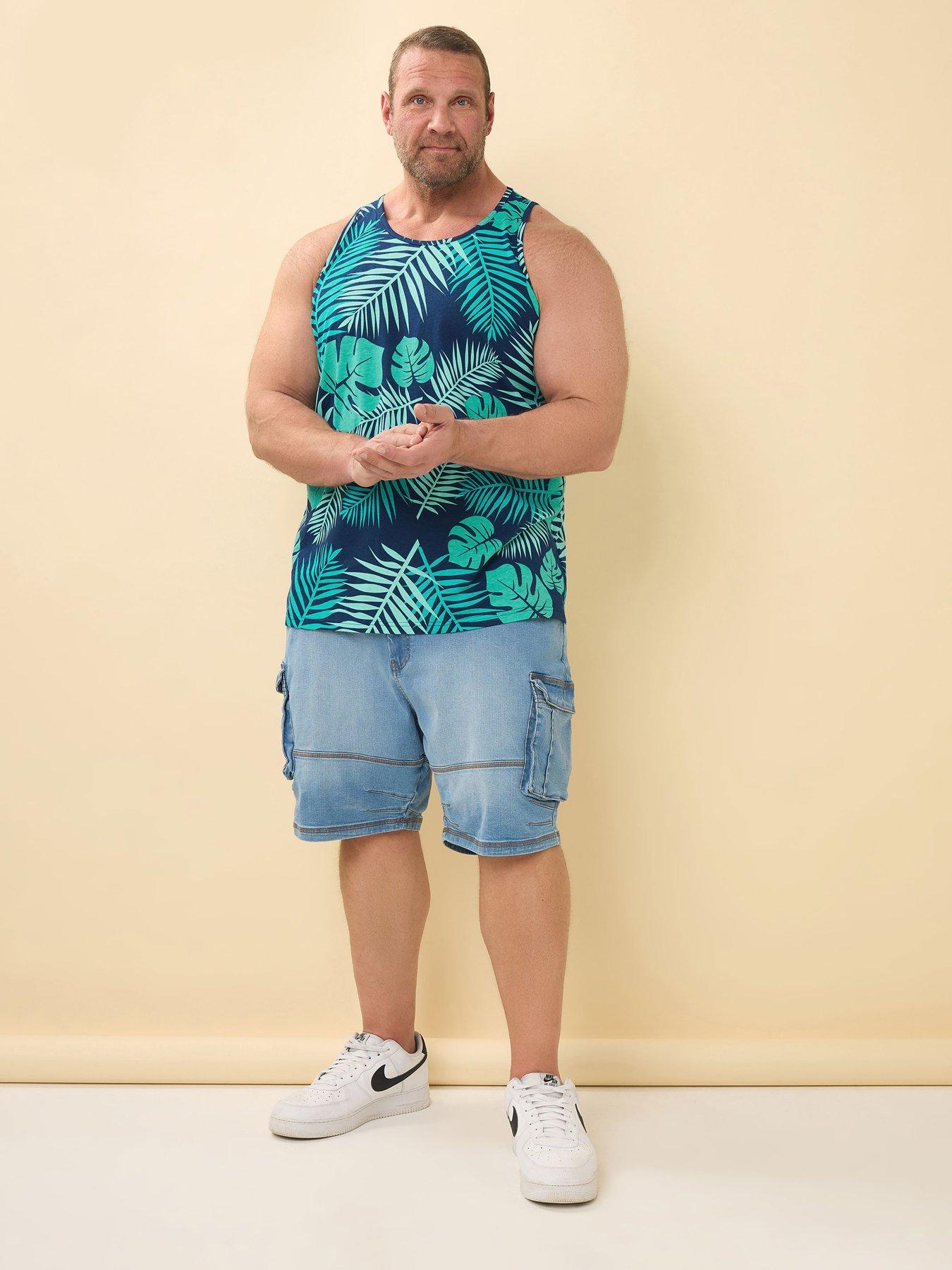 badrhino-leaf-print-vest-blueback