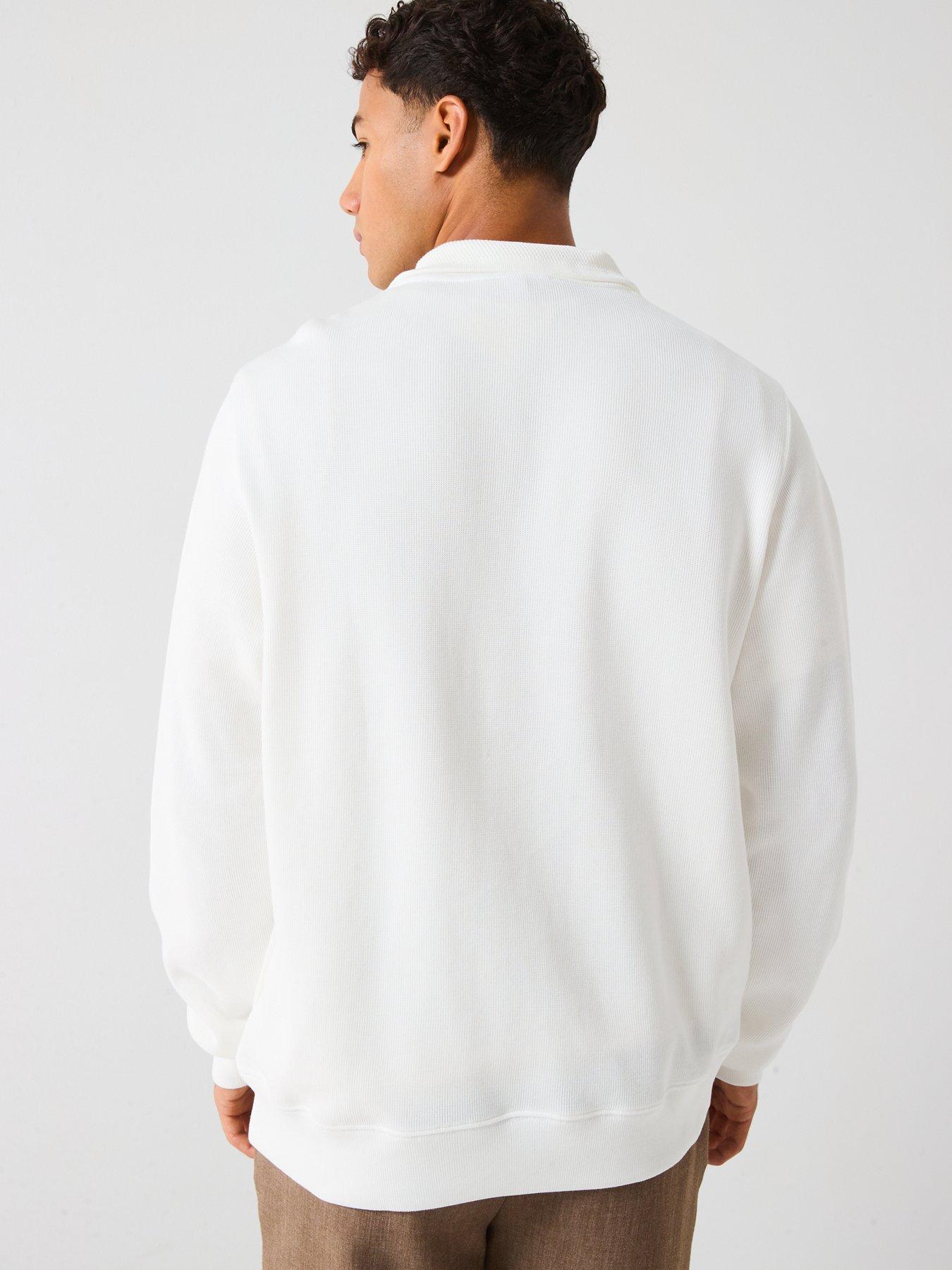 lacoste-14-zip-regular-fit-high-neck-sweatshirt-creamstillFront