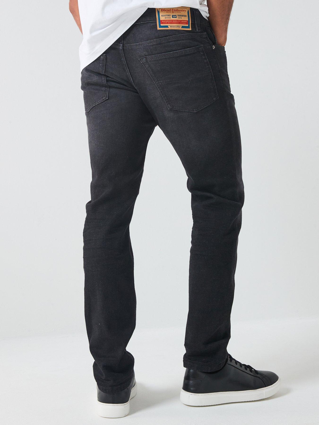 Image 2 of 6 of Diesel D-Finitive Regular Fit Jeans - Black