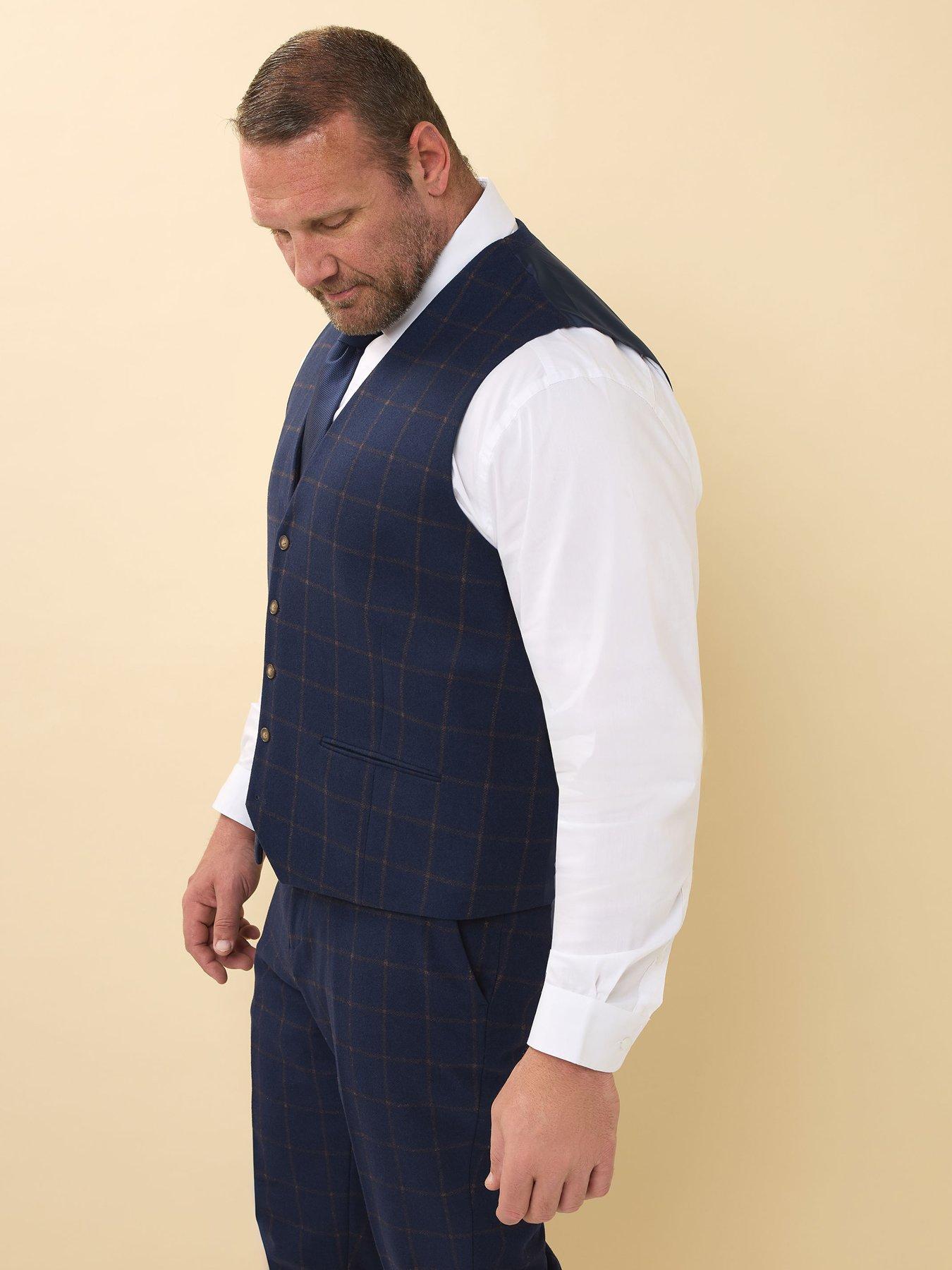 badrhino-tweed-waistcoat-blueoutfit