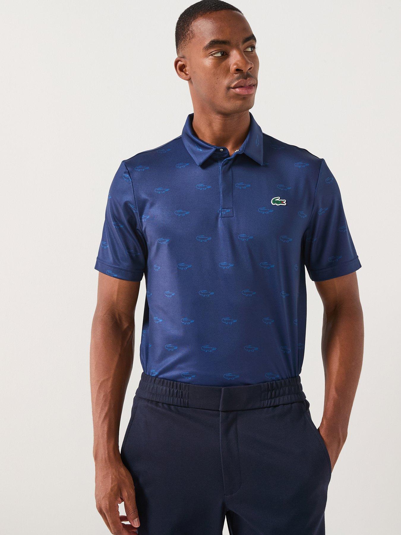 Lacoste Lacoste Golf Performance Polo Shirt- Navy