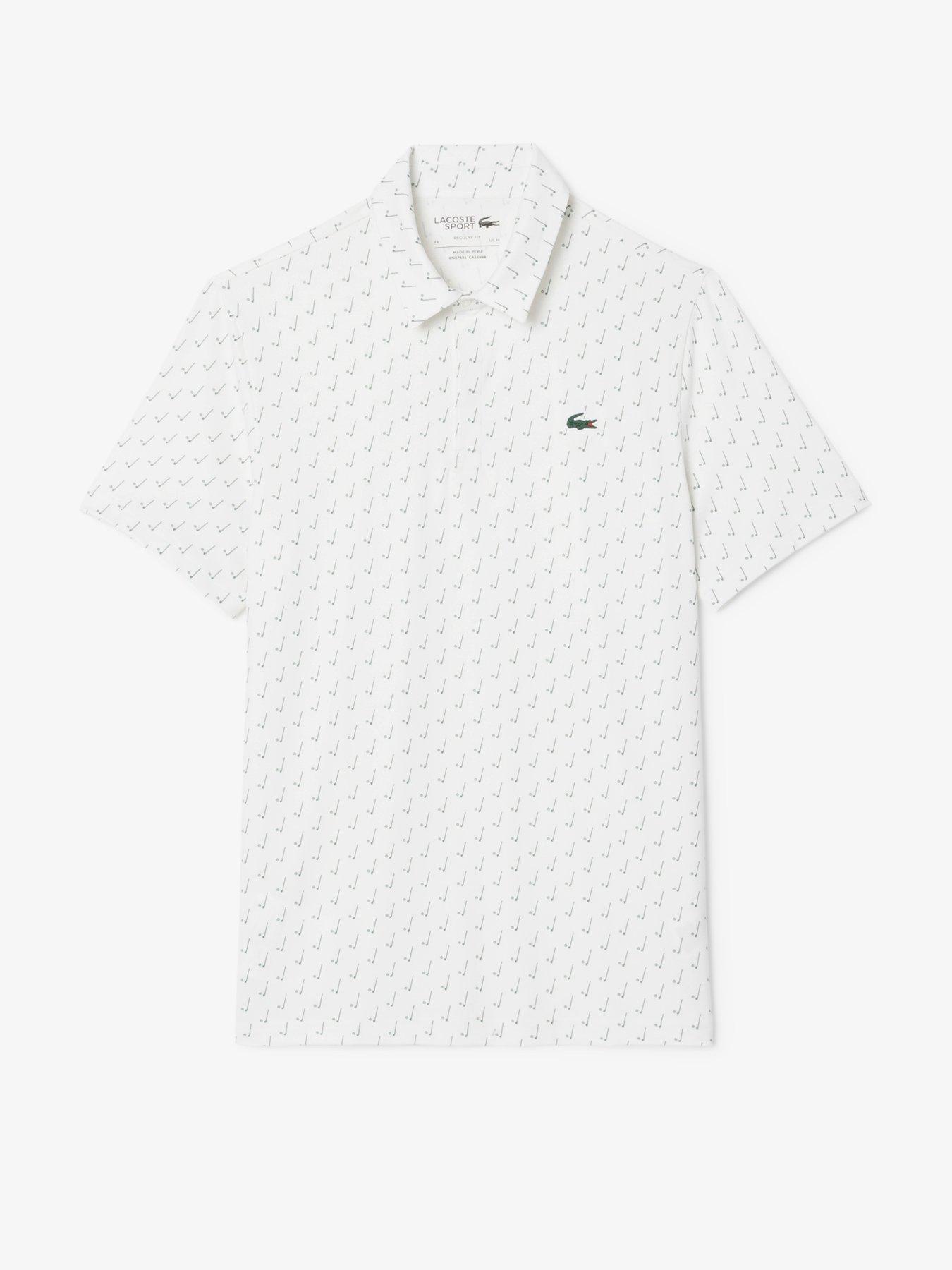 Lacoste Golf Performance Polo Shirt - Cream