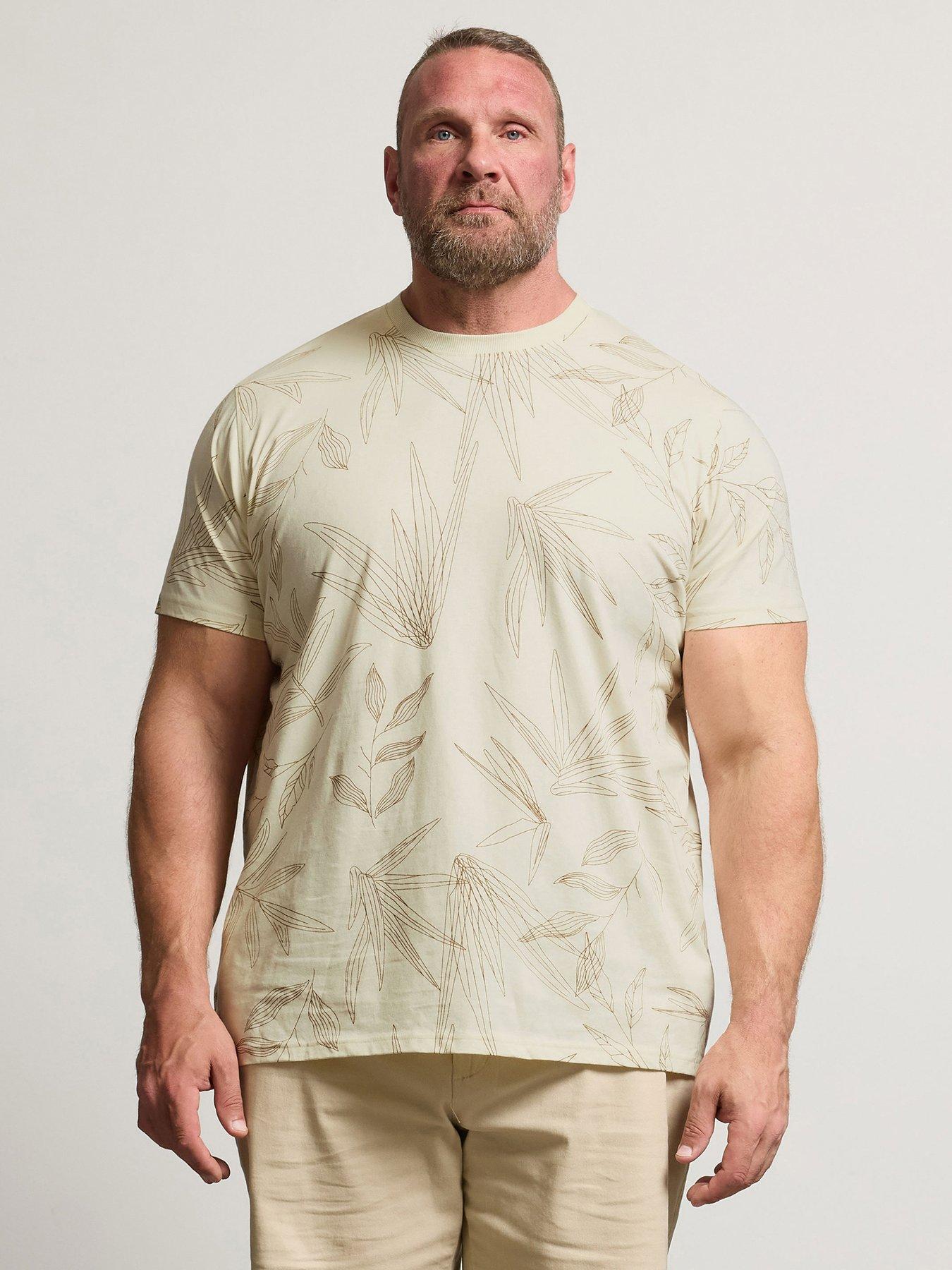 badrhino-leaf-print-t-shirt-natural