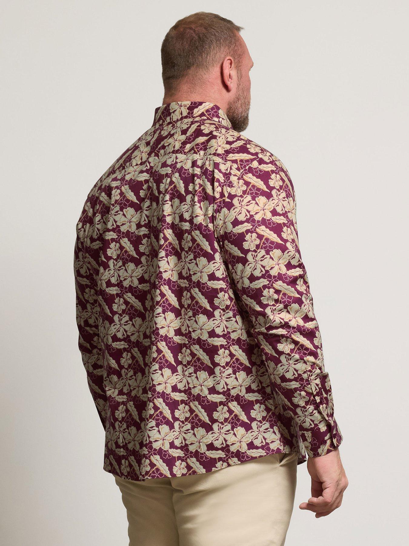 badrhino-leaf-print-long-sleeve-shirtstillFront