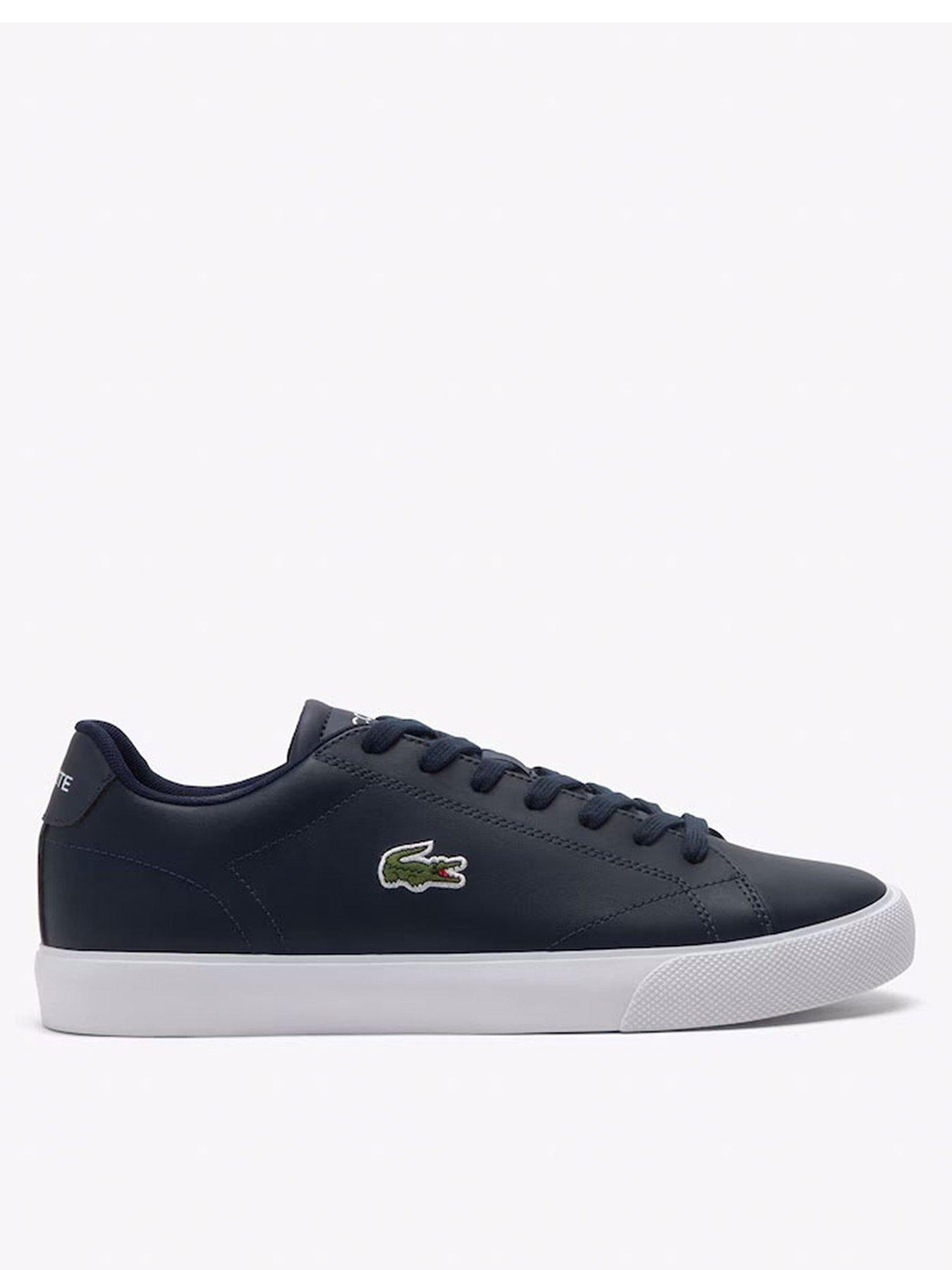 Image 1 of 4 of Lacoste Lerond Cupsole Trainers- Navy