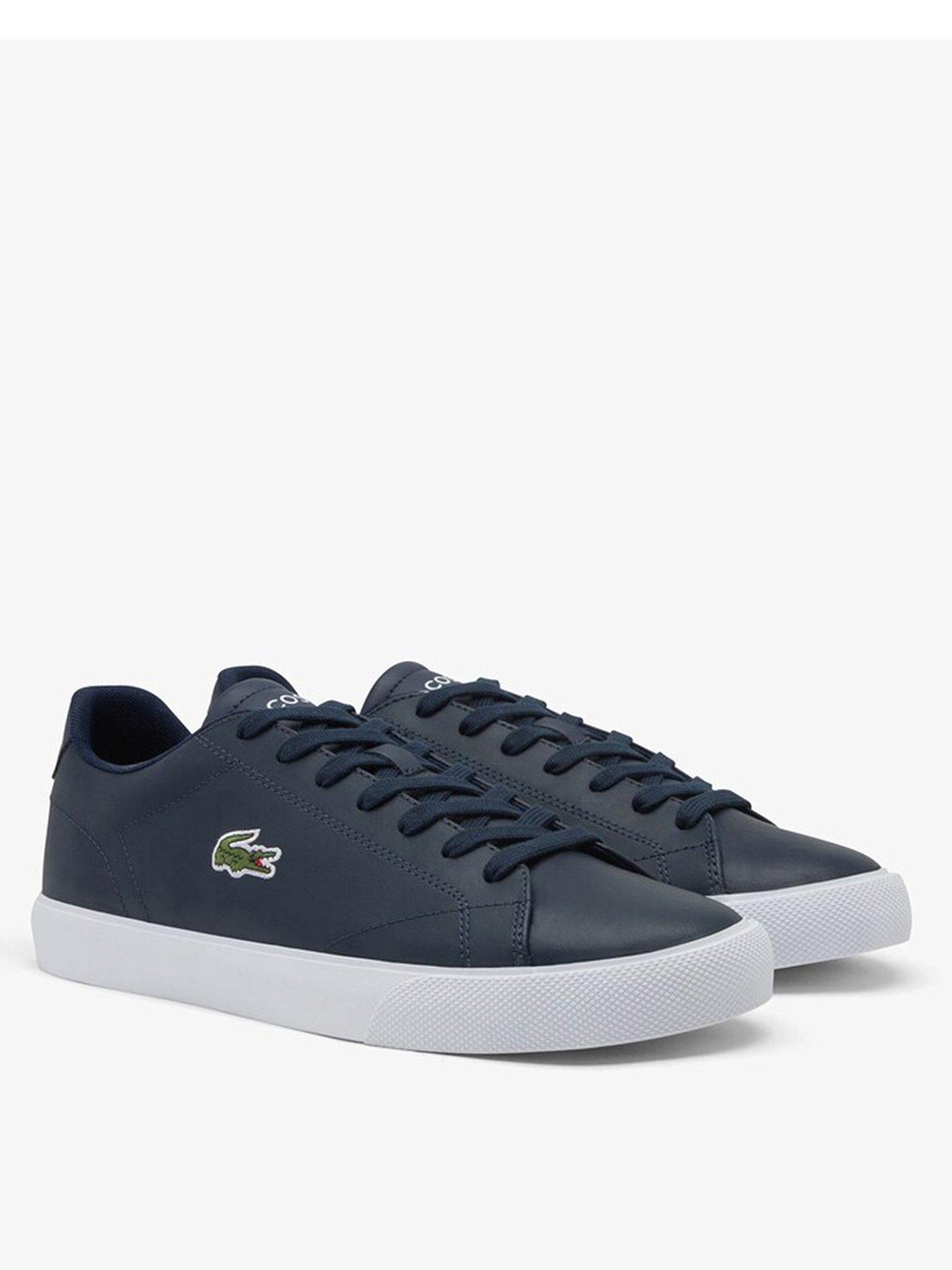 Image 2 of 4 of Lacoste Lerond Cupsole Trainers- Navy