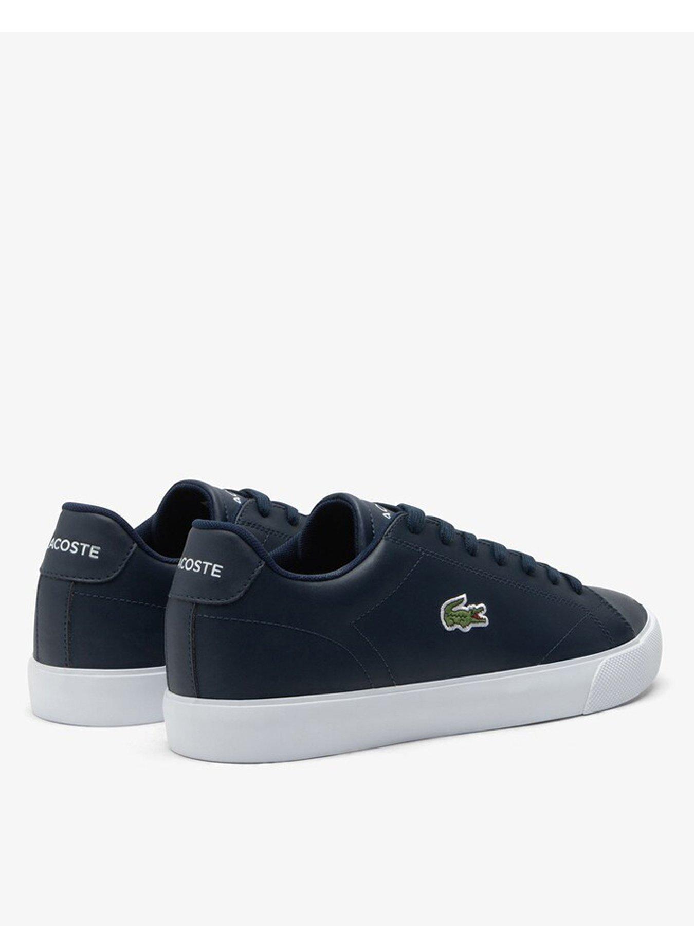 Image 3 of 4 of Lacoste Lerond Cupsole Trainers- Navy