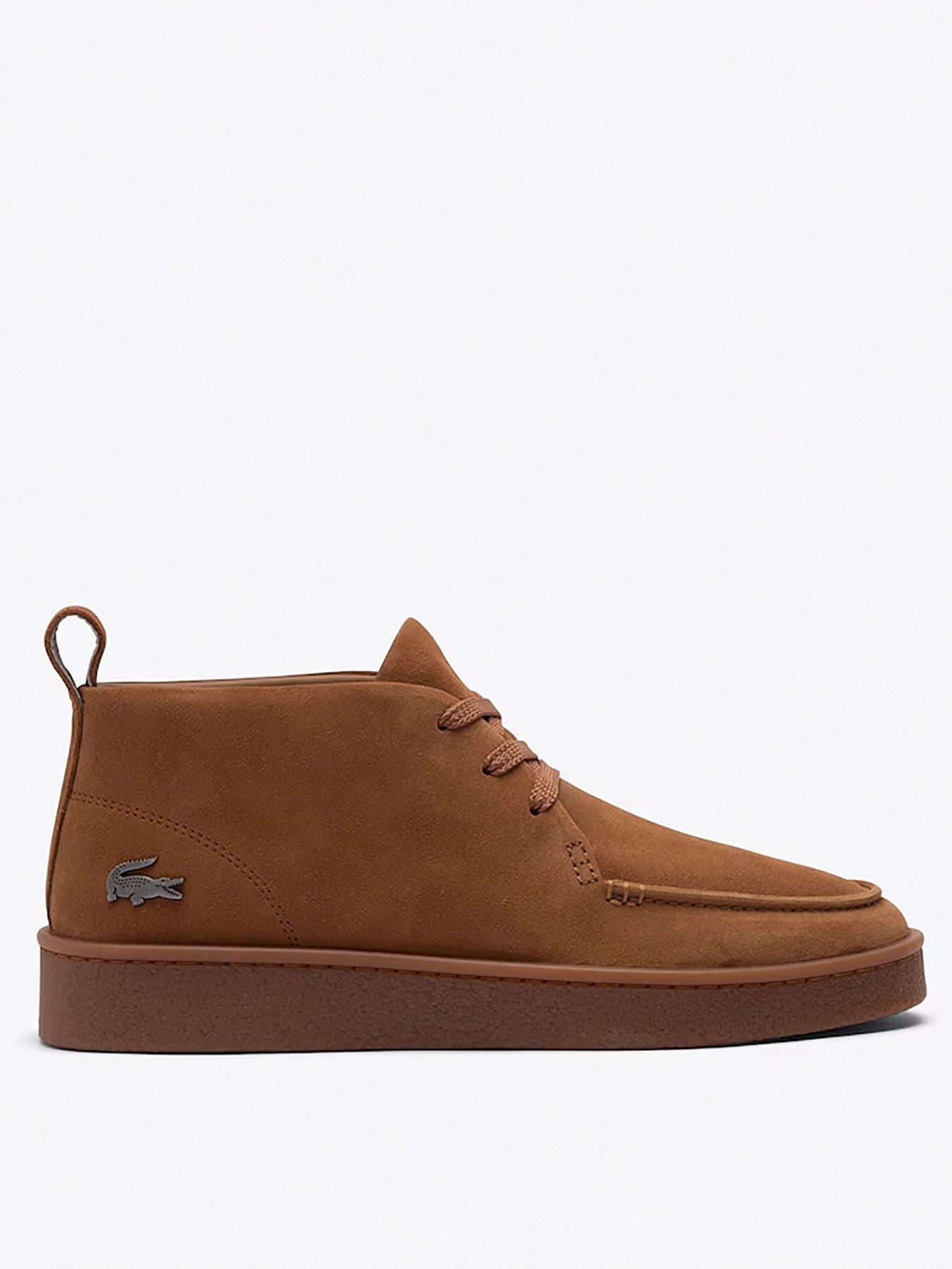 Image 1 of 5 of Lacoste Baseshot Chukka Boots - Light Brown