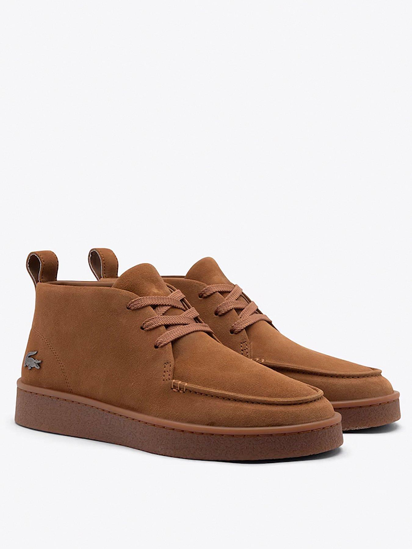 Image 2 of 5 of Lacoste Baseshot Chukka Boots - Light Brown