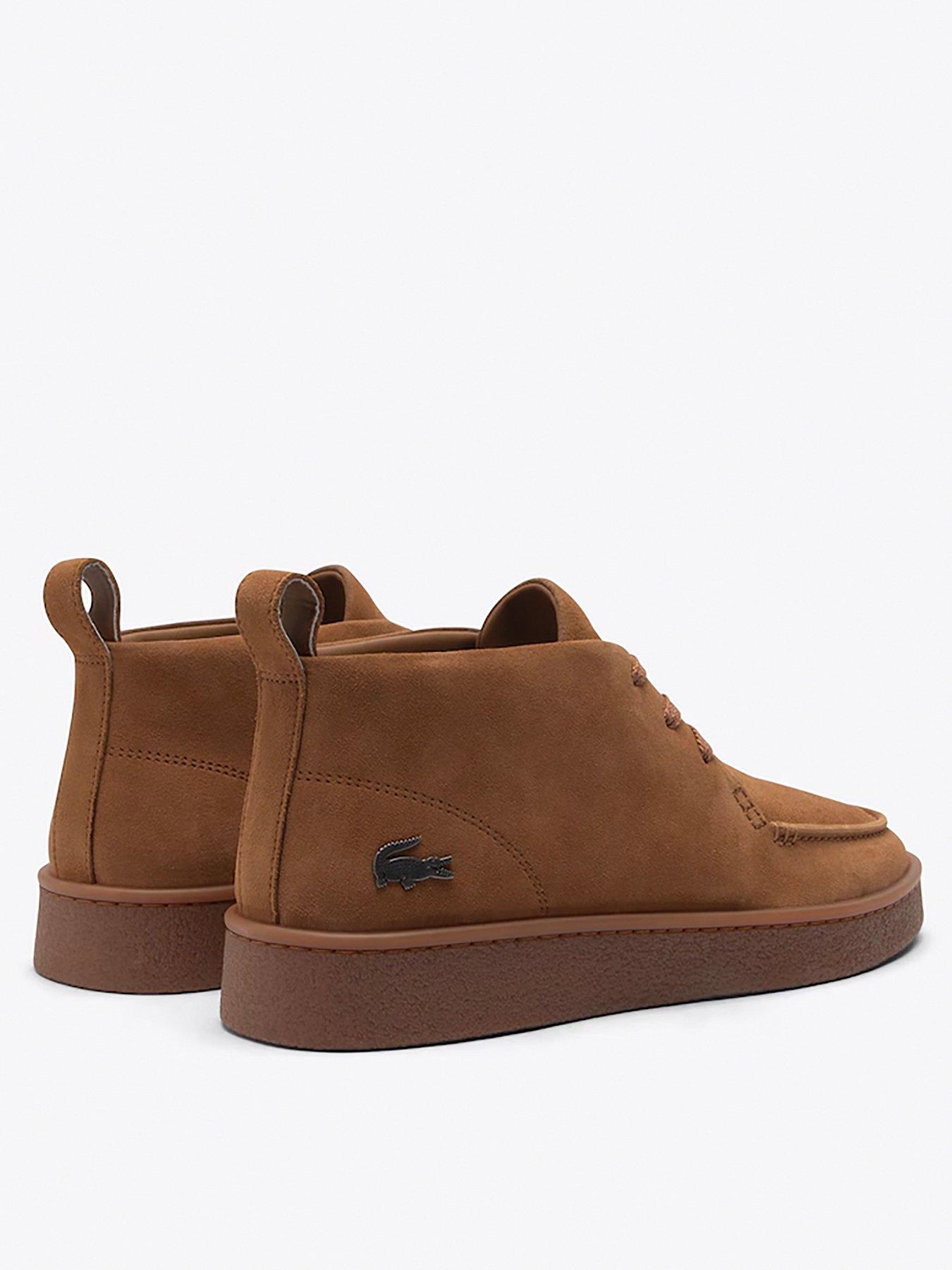 Image 3 of 5 of Lacoste Baseshot Chukka Boots - Light Brown