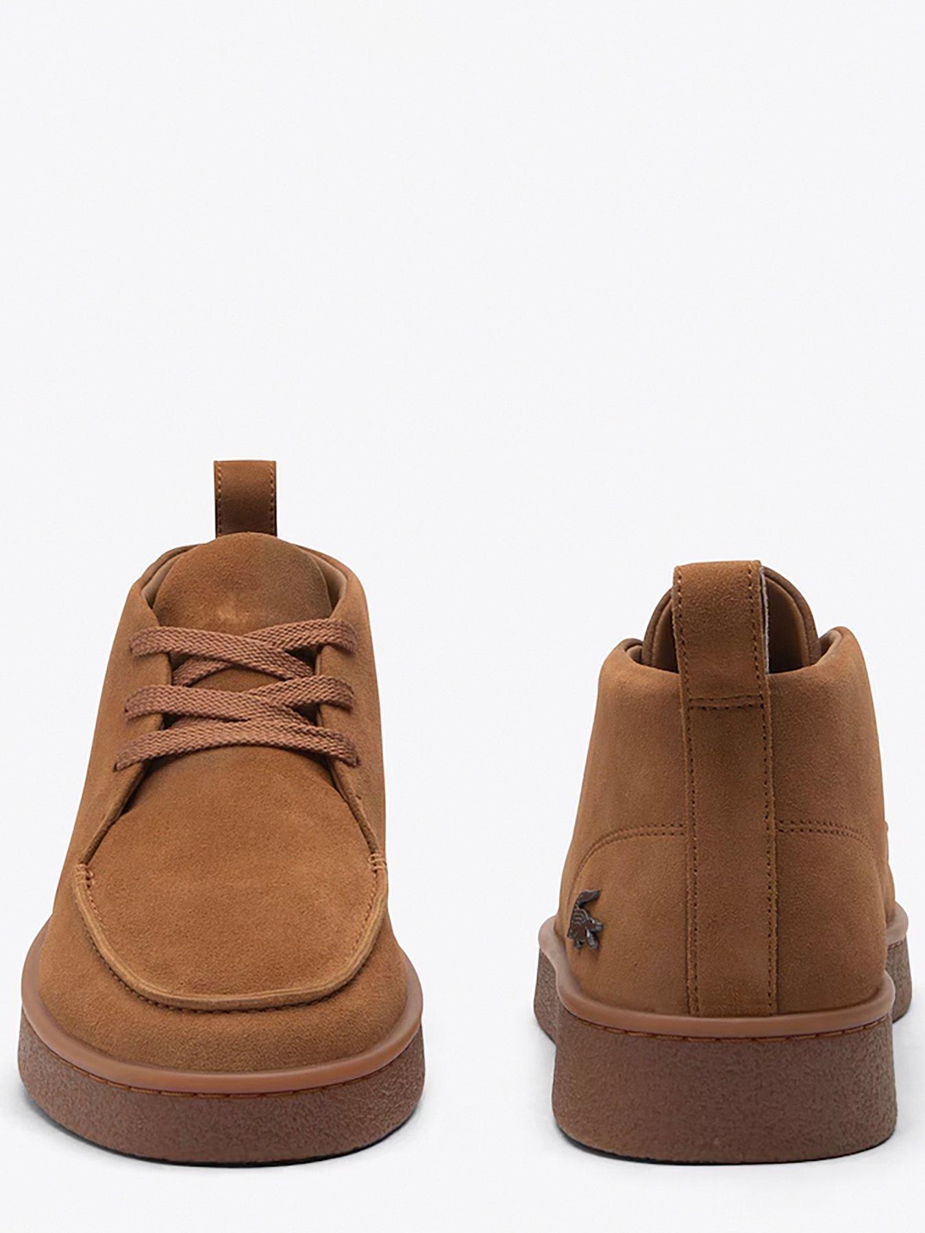 Image 4 of 5 of Lacoste Baseshot Chukka Boots - Light Brown