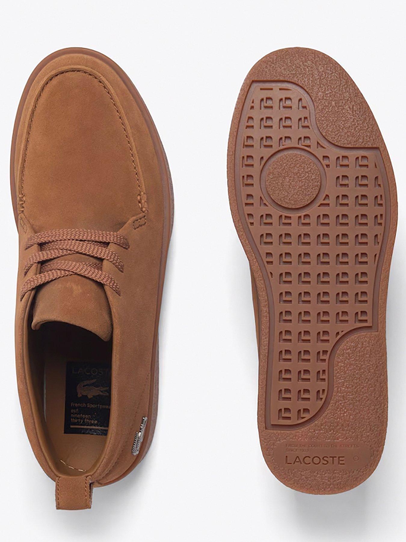 Image 5 of 5 of Lacoste Baseshot Chukka Boots - Light Brown