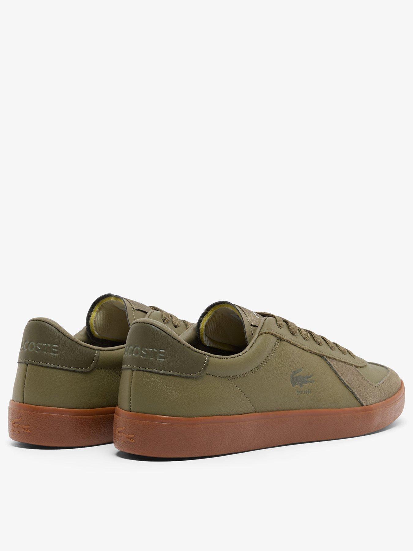 lacoste-lacoste-baseshot-pro-trainers--khakiback