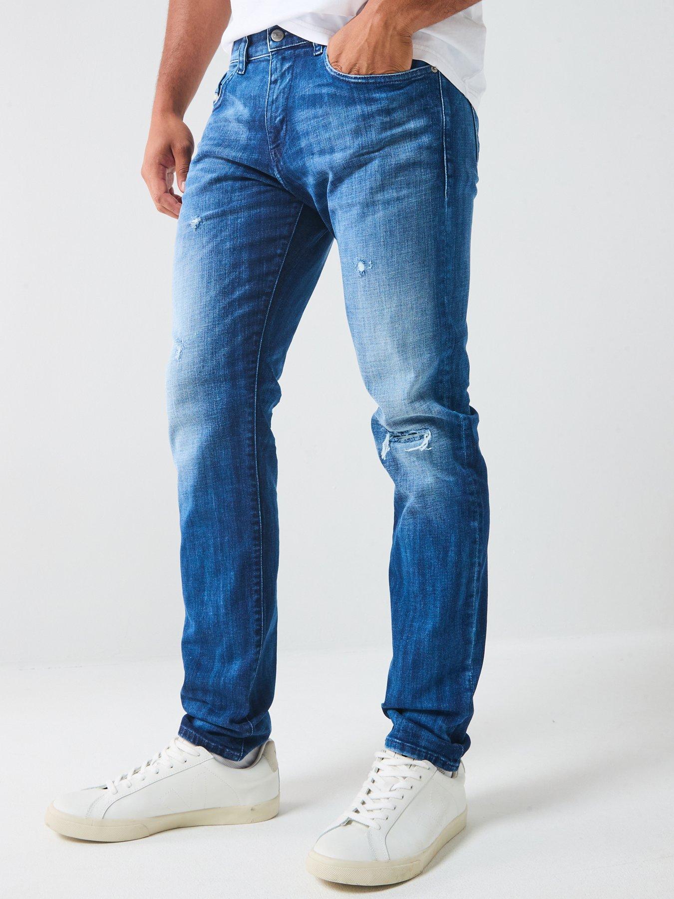 Diesel D-Strukt Slim Fit Jeans - Blue