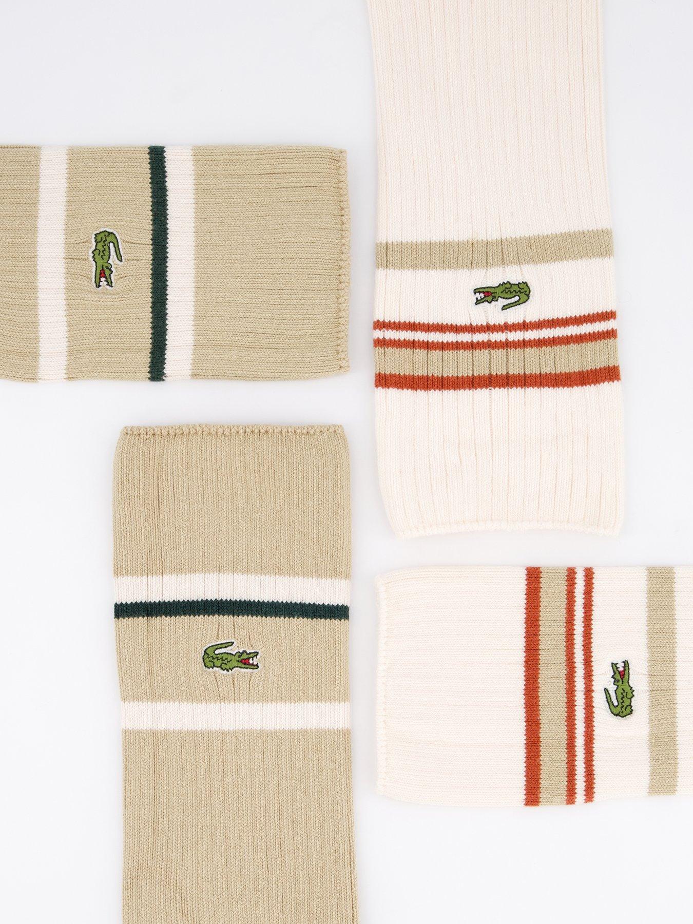 lacoste-lacoste-made-in-france-2-pack-ankle-socks--beigeback