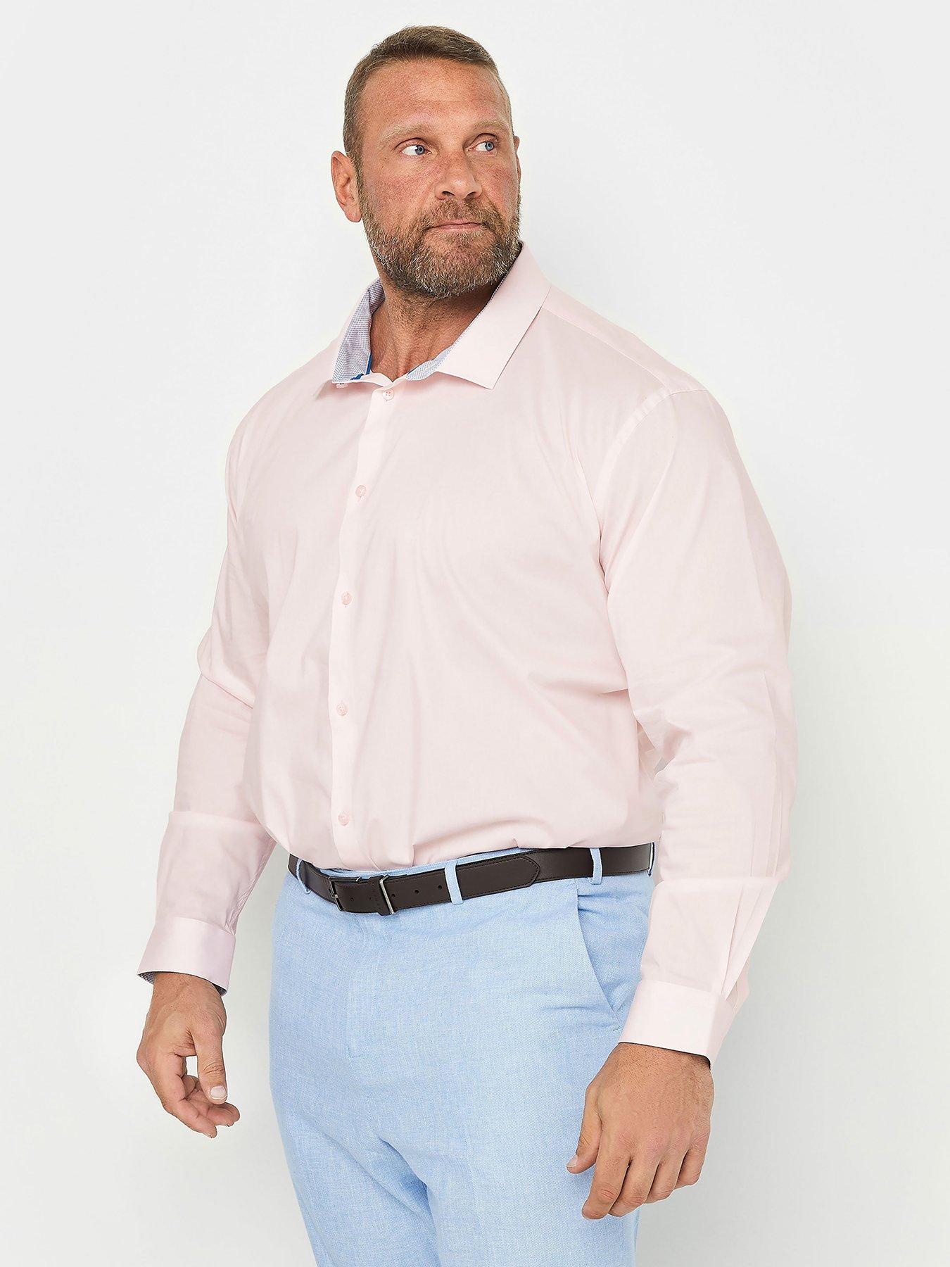 BadRhino Formal Long Sleeve Shirt - Pink