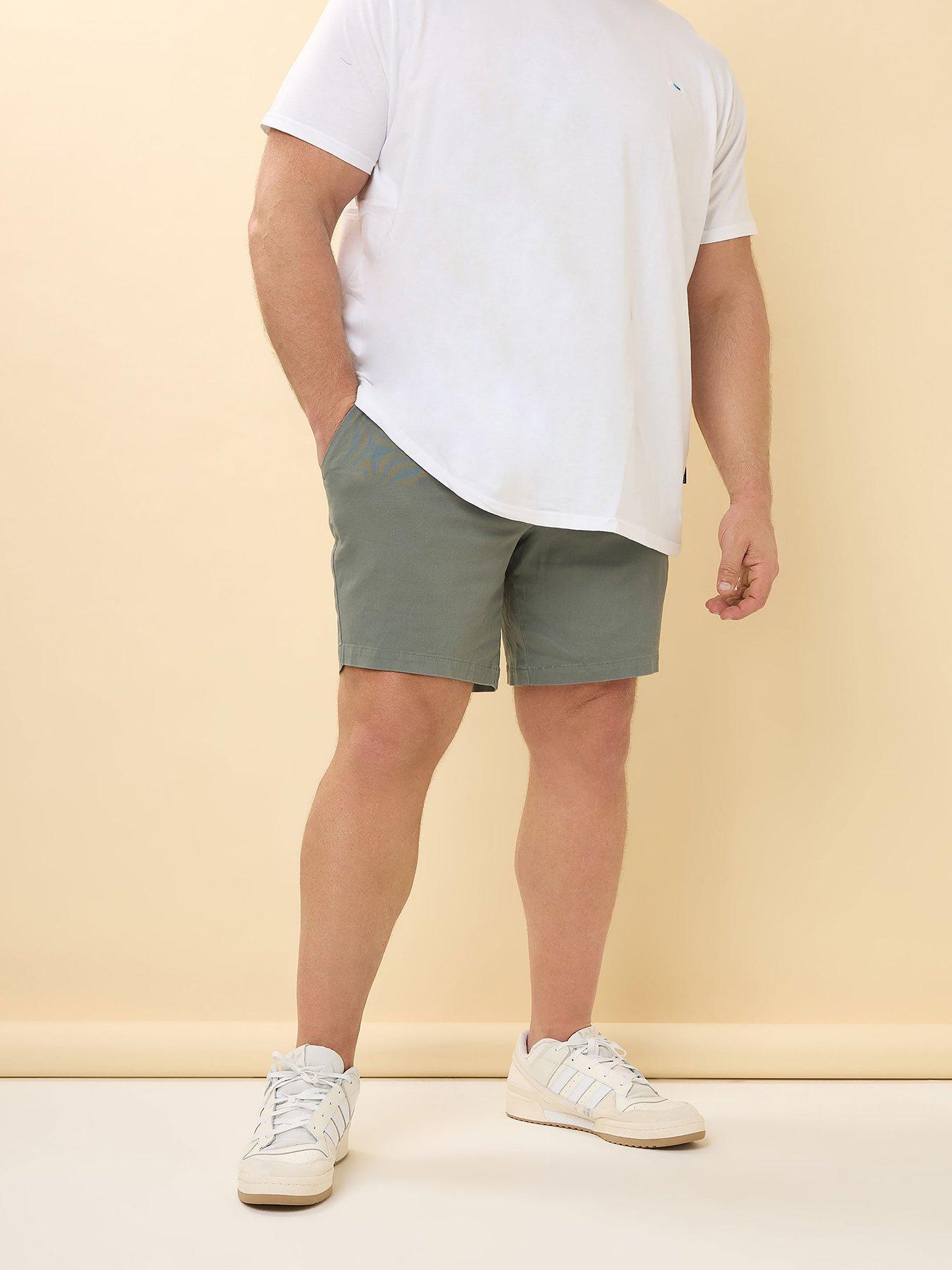 Image 1 of 4 of BadRhino Stretch Chino Shorts - Green