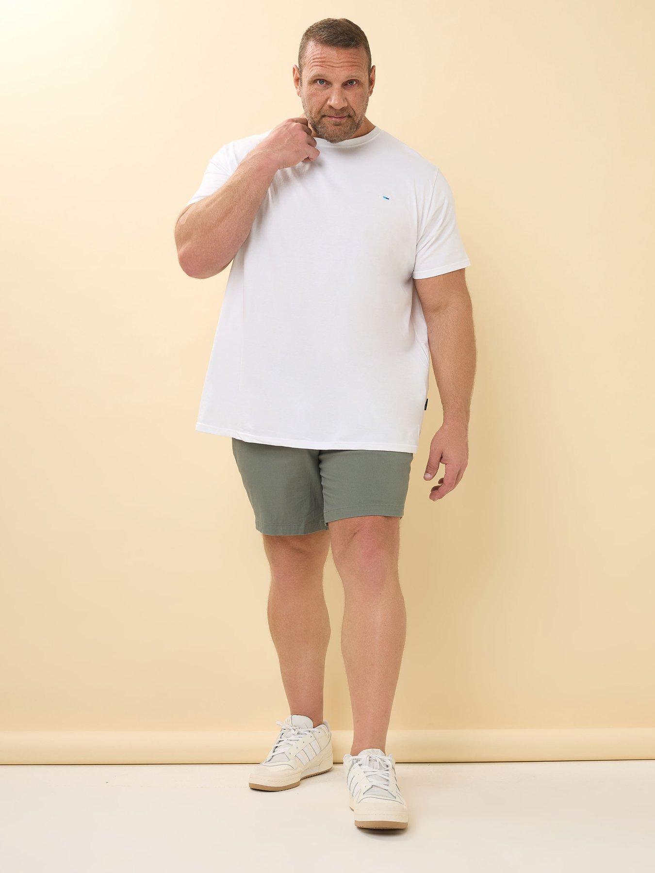 Image 3 of 4 of BadRhino Stretch Chino Shorts - Green