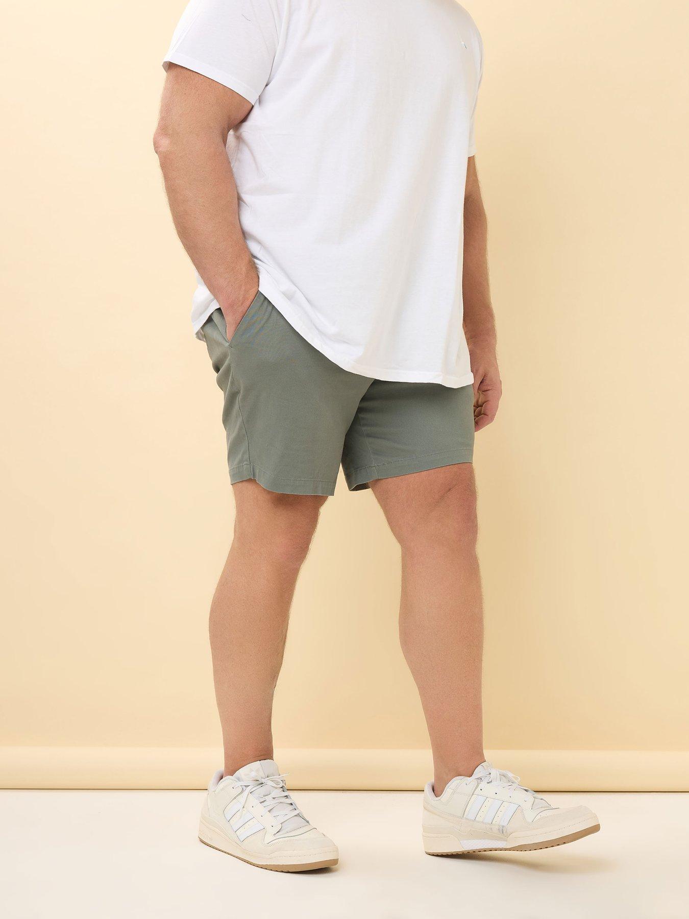 Image 4 of 4 of BadRhino Stretch Chino Shorts - Green