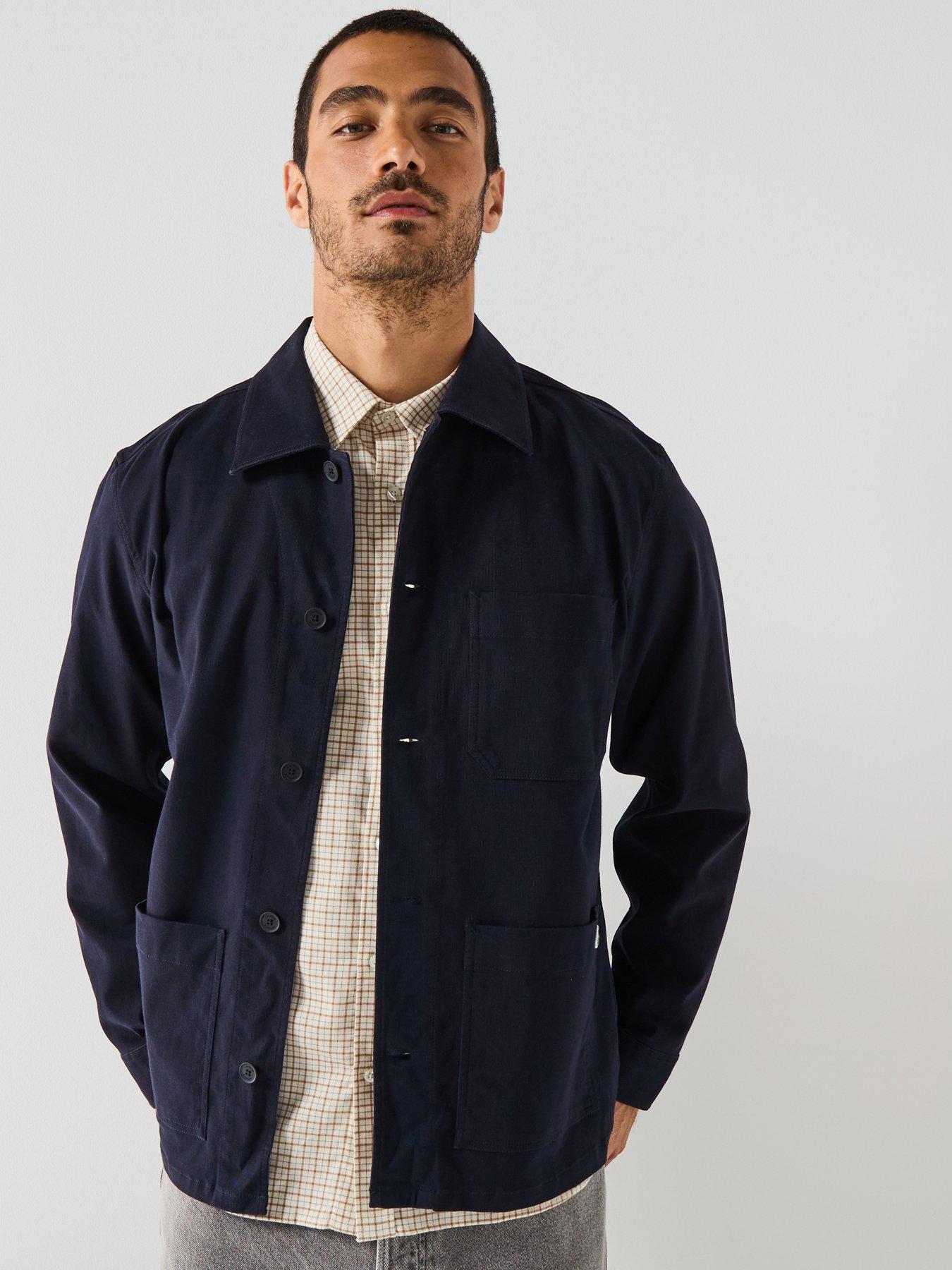 Lacoste Woven Cotton Overshirt - Navy