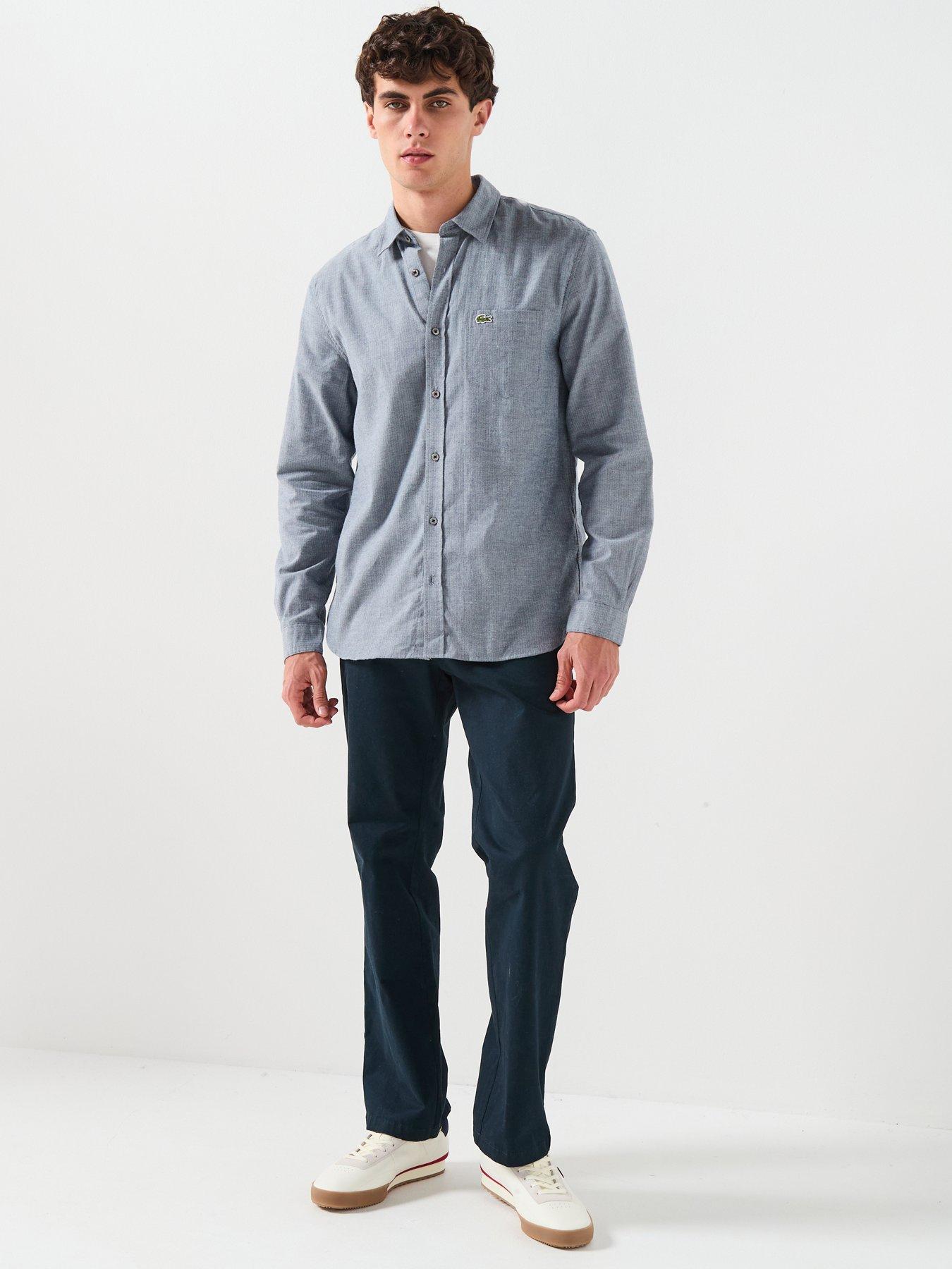 lacoste-fine-herringbone-long-sleeve-check-shirt-blueback