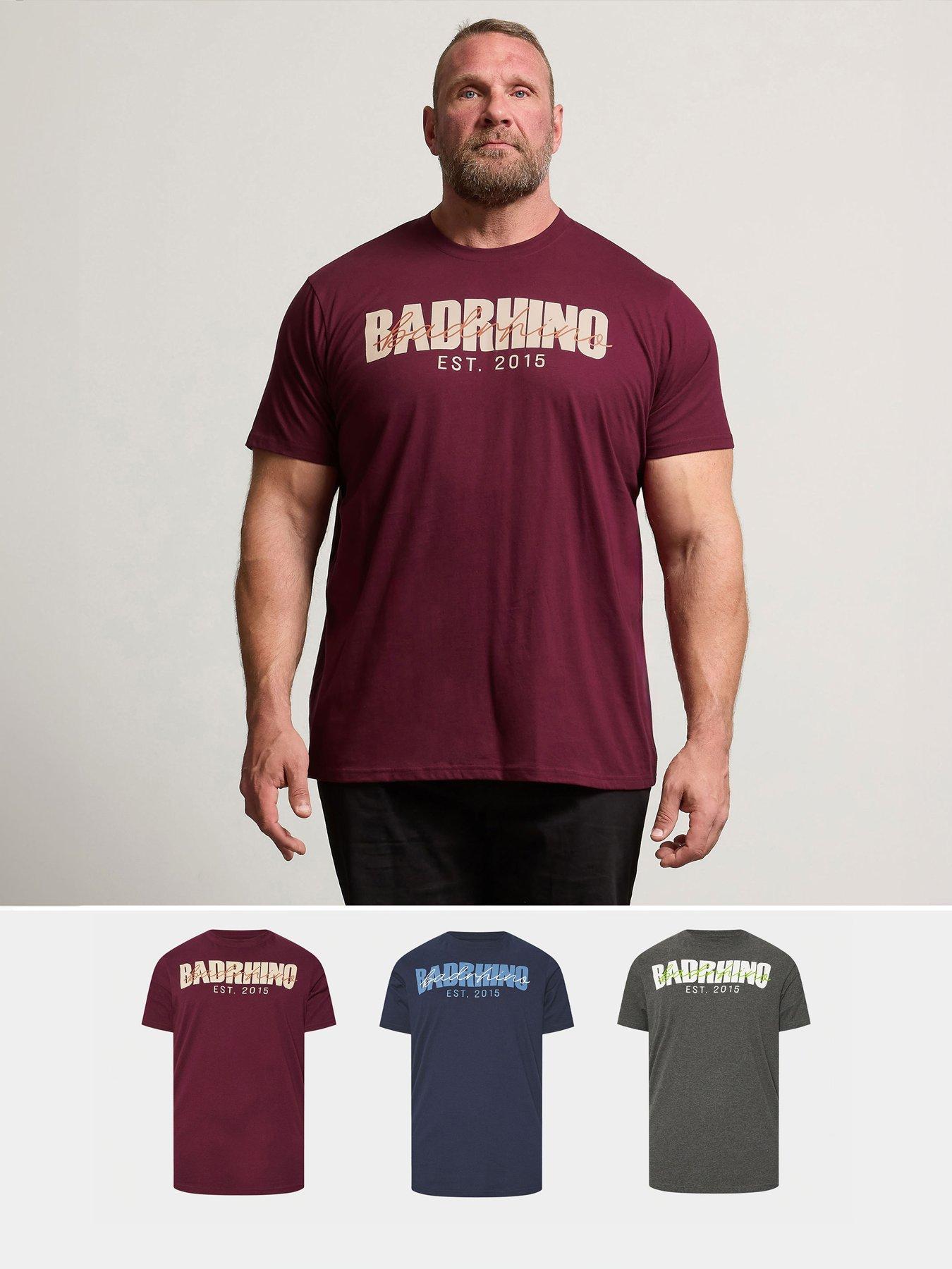 undefined 3 Pack Logo T-Shirt - Red