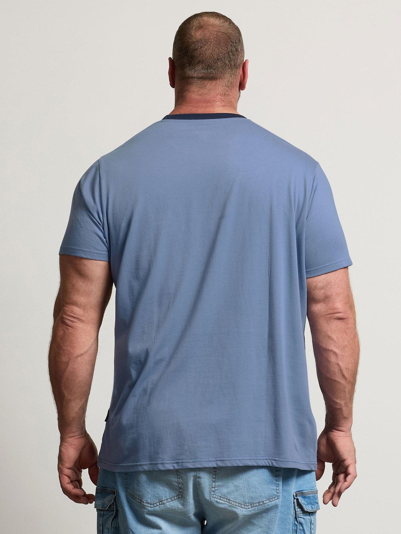 Image 2 of 6 of BadRhino Slogan T-Shirt - Blue